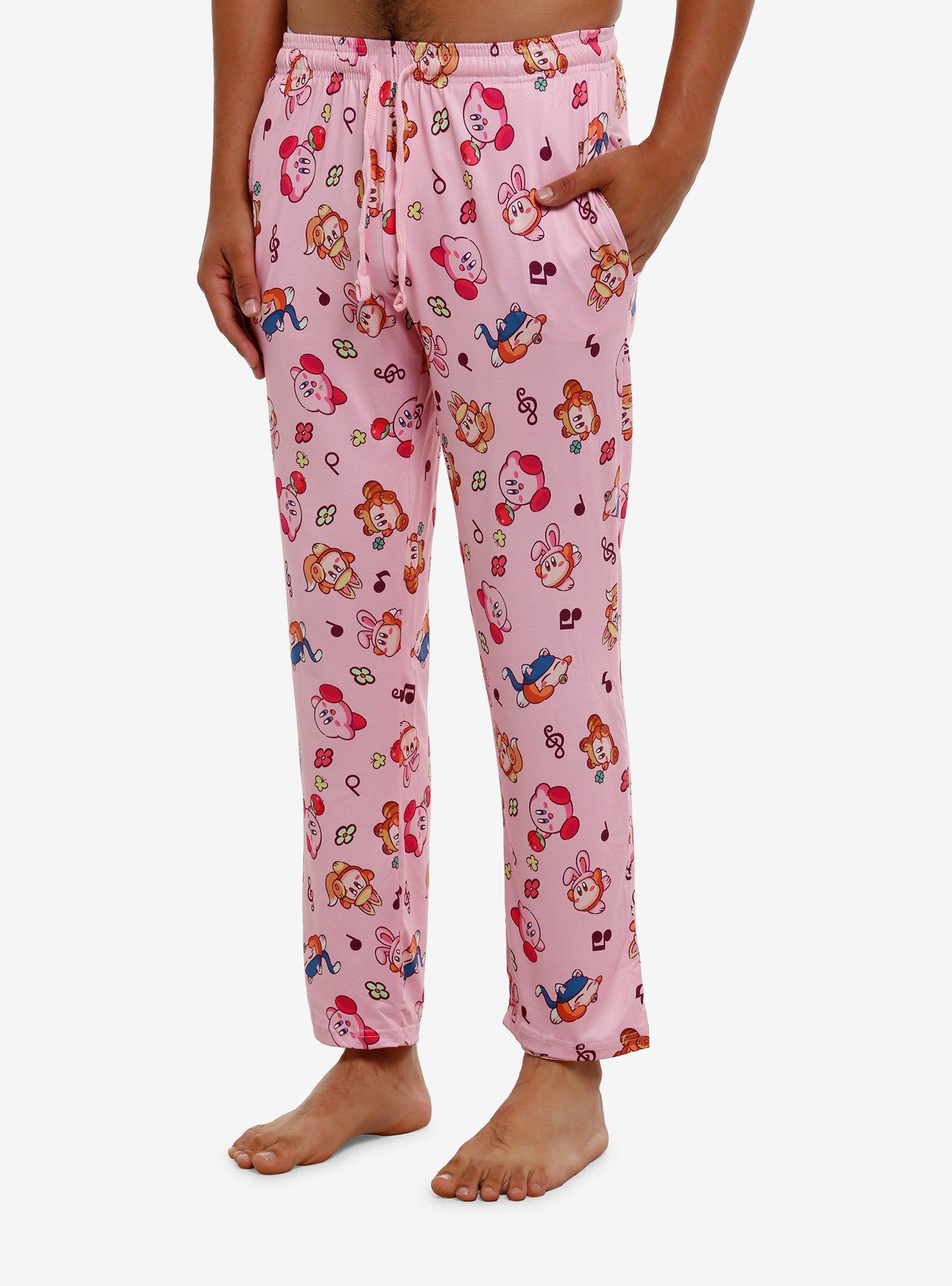 Kirby & Waddle Dee Pajama Pants, , hi-res
