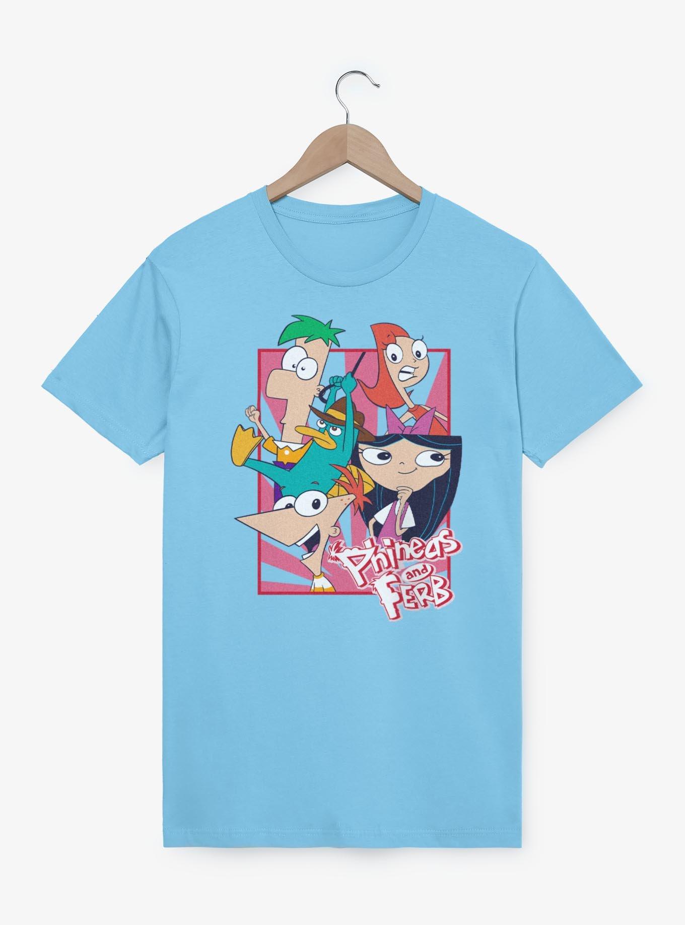 Disney Phineas and Ferb Phineas And Company T-Shirt, LT BLUE, hi-res
