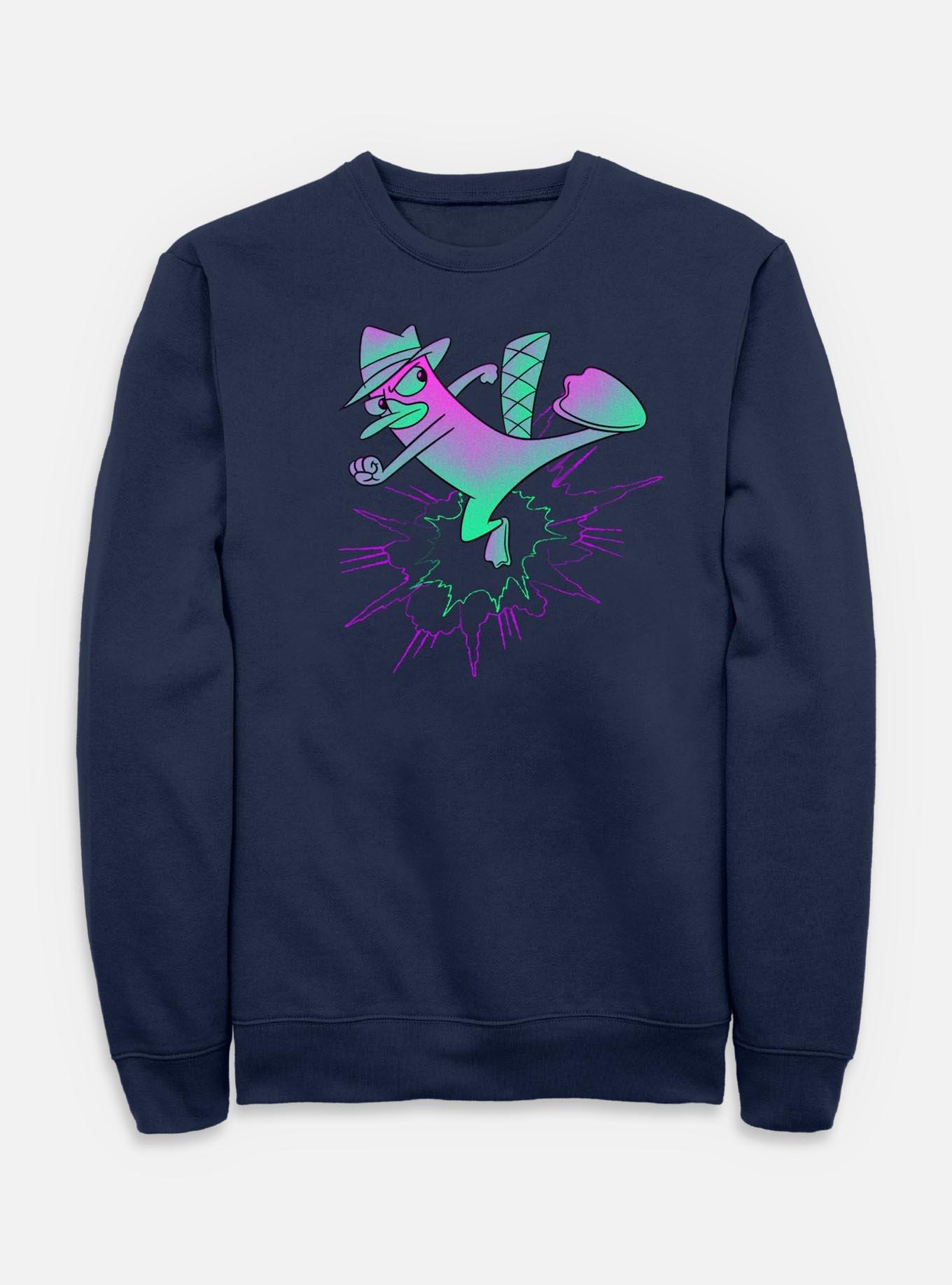 Disney Phineas and Ferb Agent P Kick Action Sweatshirt, , hi-res