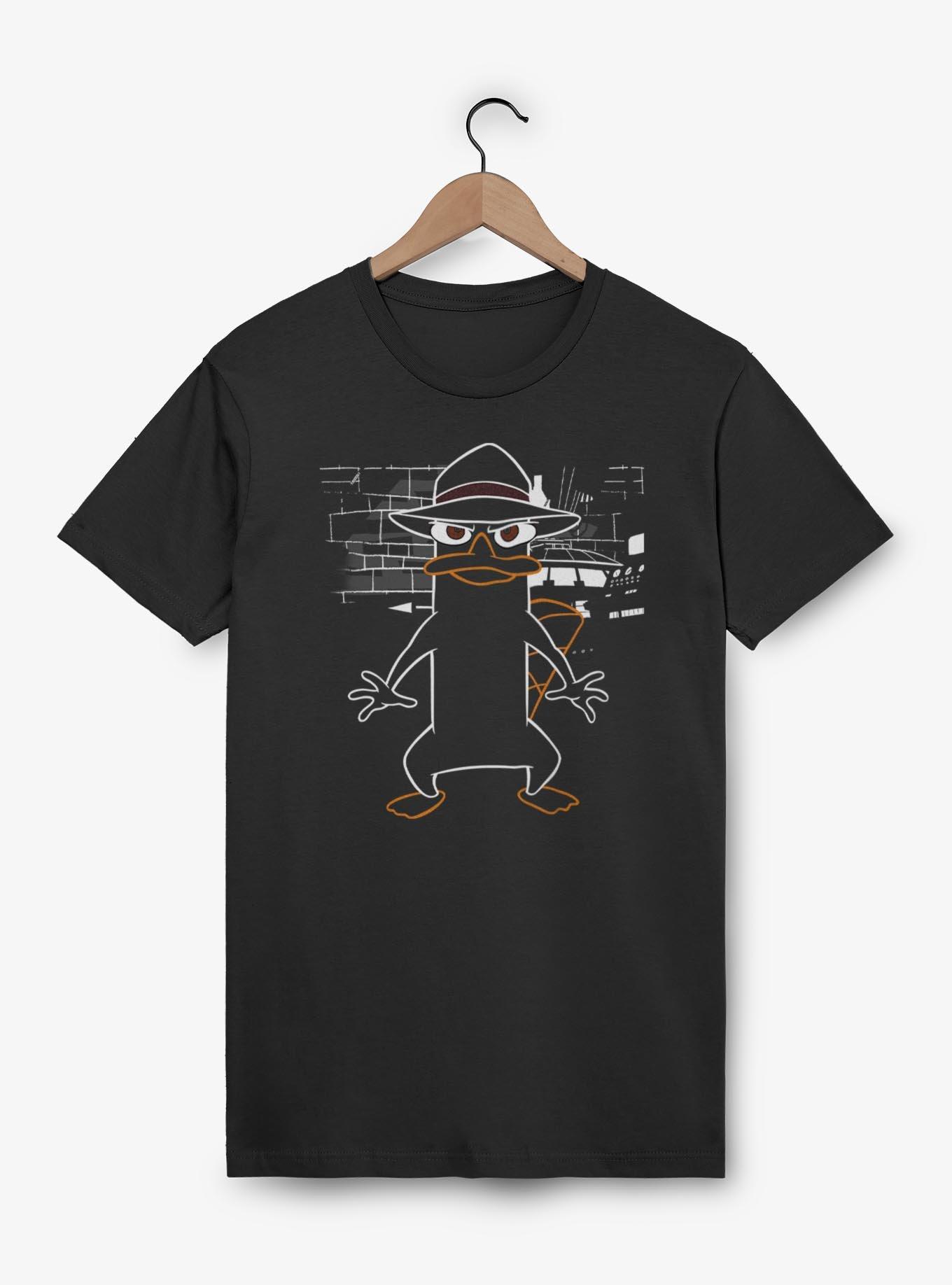 Disney Phineas and Ferb Agent P Outline T-Shirt, BLACK, hi-res
