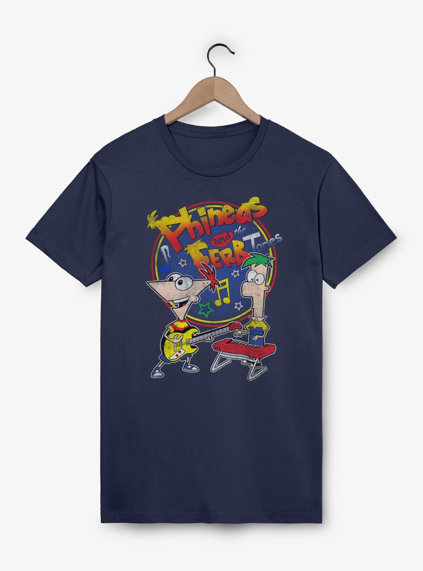 Disney Phineas and Ferb Tones T-Shirt, NAVY, hi-res