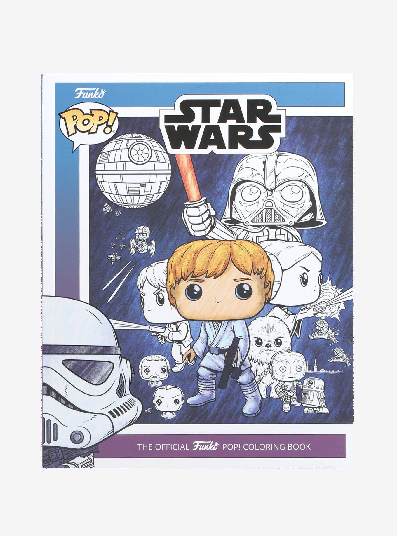 Funko Pop! Star Wars Coloring Book, , hi-res