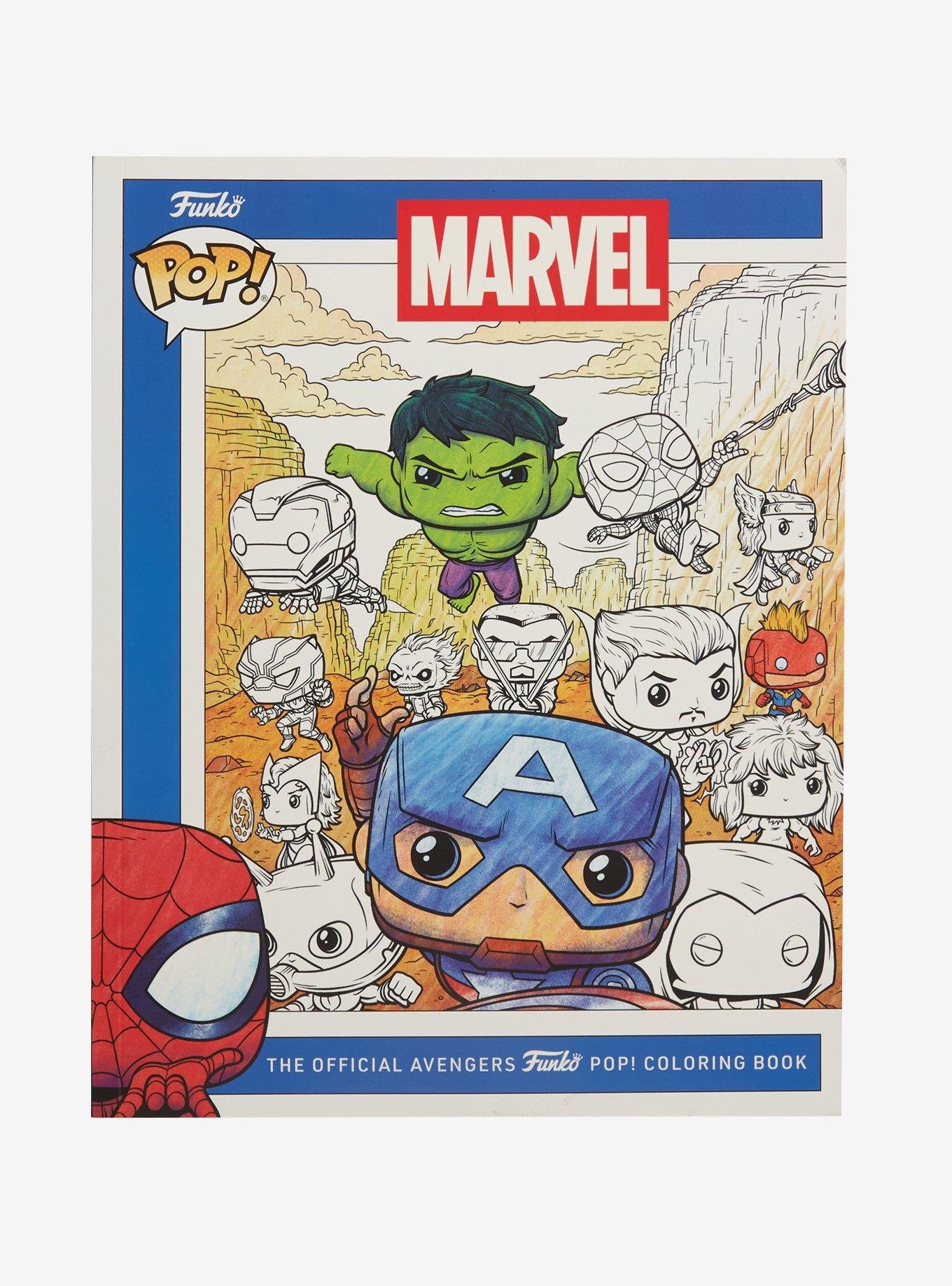 Funko Marvel Pop! Avengers Coloring Book
