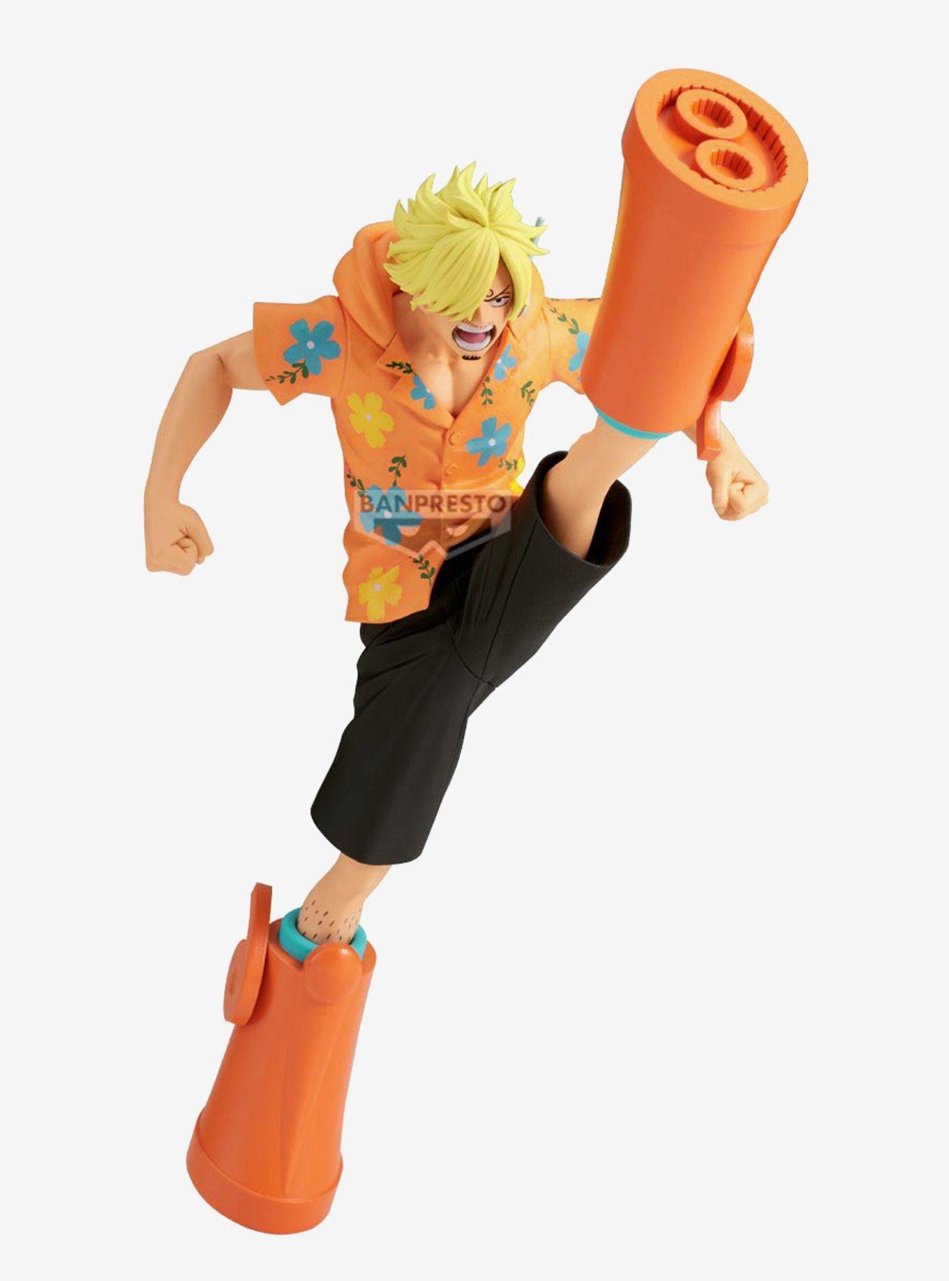 Bandai Namco One Piece Battle Record Collection Sanji II Figure, , hi-res