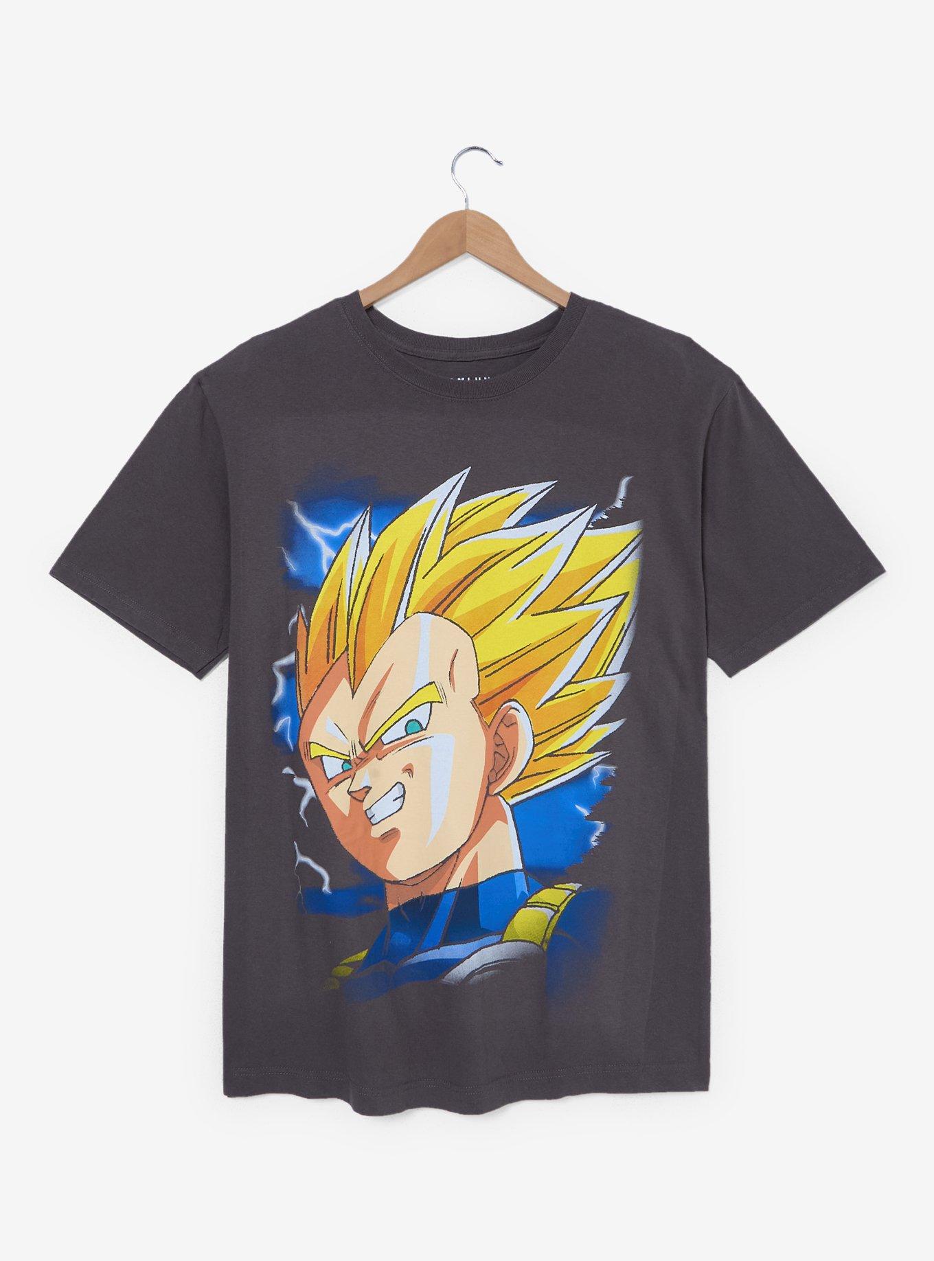 Dragon Ball Z Vegeta Jumbo Portrait T-Shirt - BoxLunch Exclusive, , hi-res