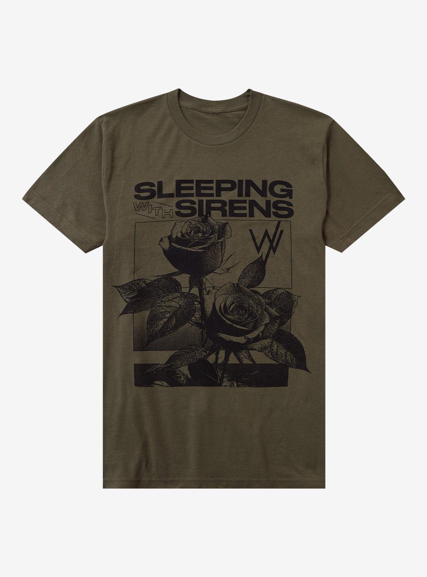 Sleeping With Sirens Flowers T-Shirt, , hi-res