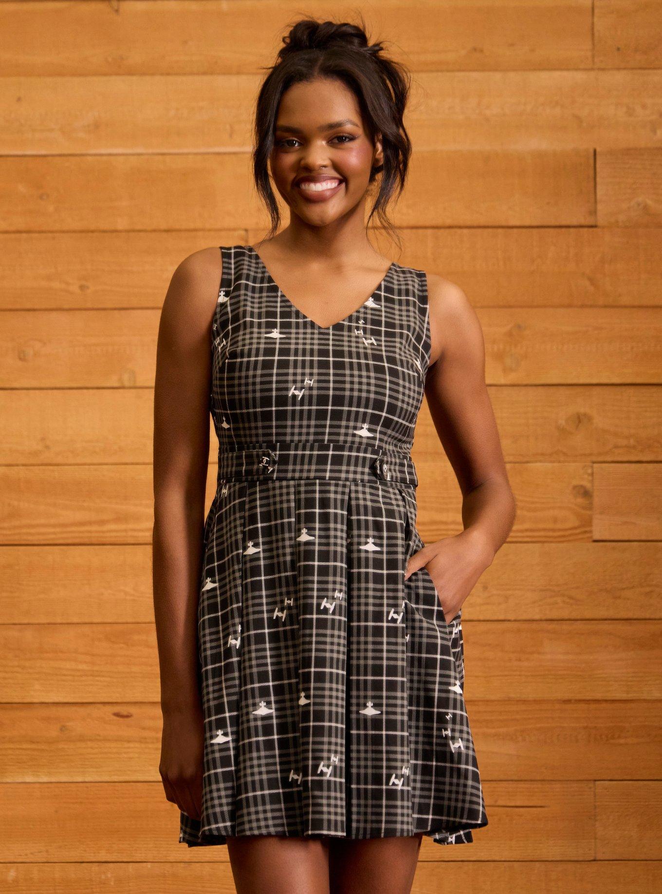 Her Universe Star Wars Ships Plaid Tank Dress Her Universe Exclusive, , hi-res