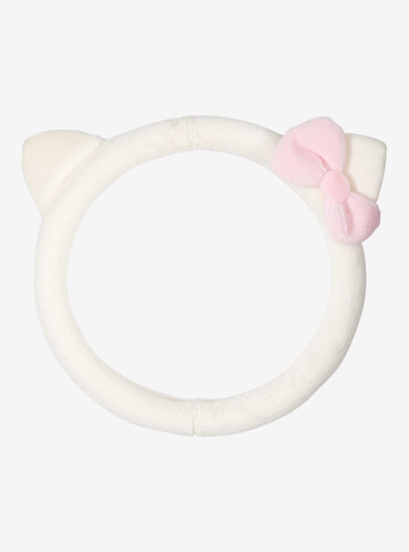 Sanrio Hello Kitty Ears Plush Steering Wheel Cover, , hi-res