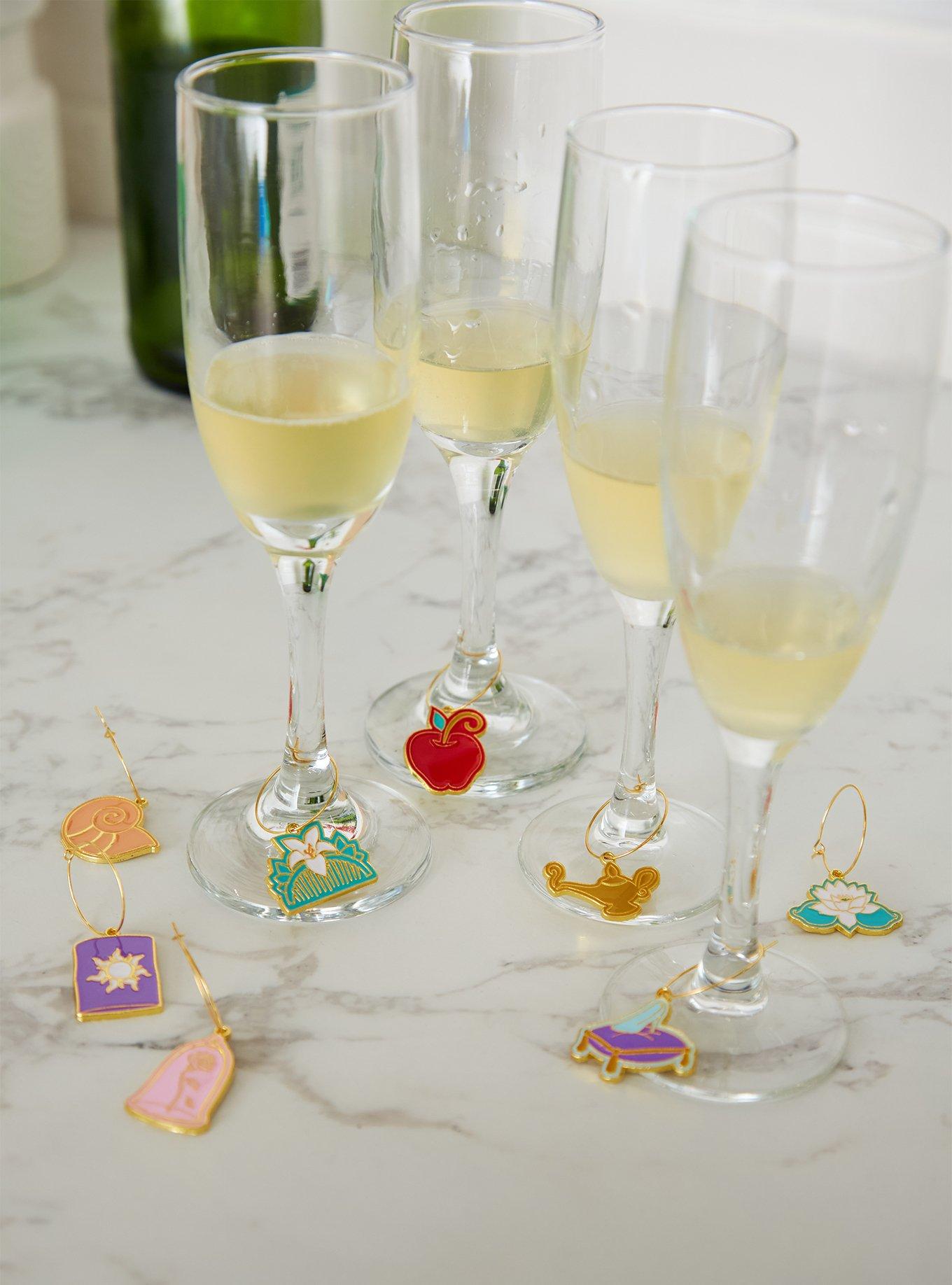 Disney Princess Icons Drink Charm Set - BoxLunch Exclusive, , hi-res