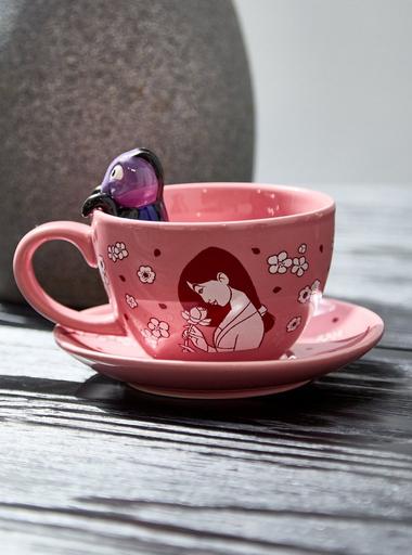 オリエンタル チャイナ ミッドセンチュリー フィフティーズ 置物 ペア Vintage Arita Imari Peacock Demitasse Tea Set, Japanese Porcelain