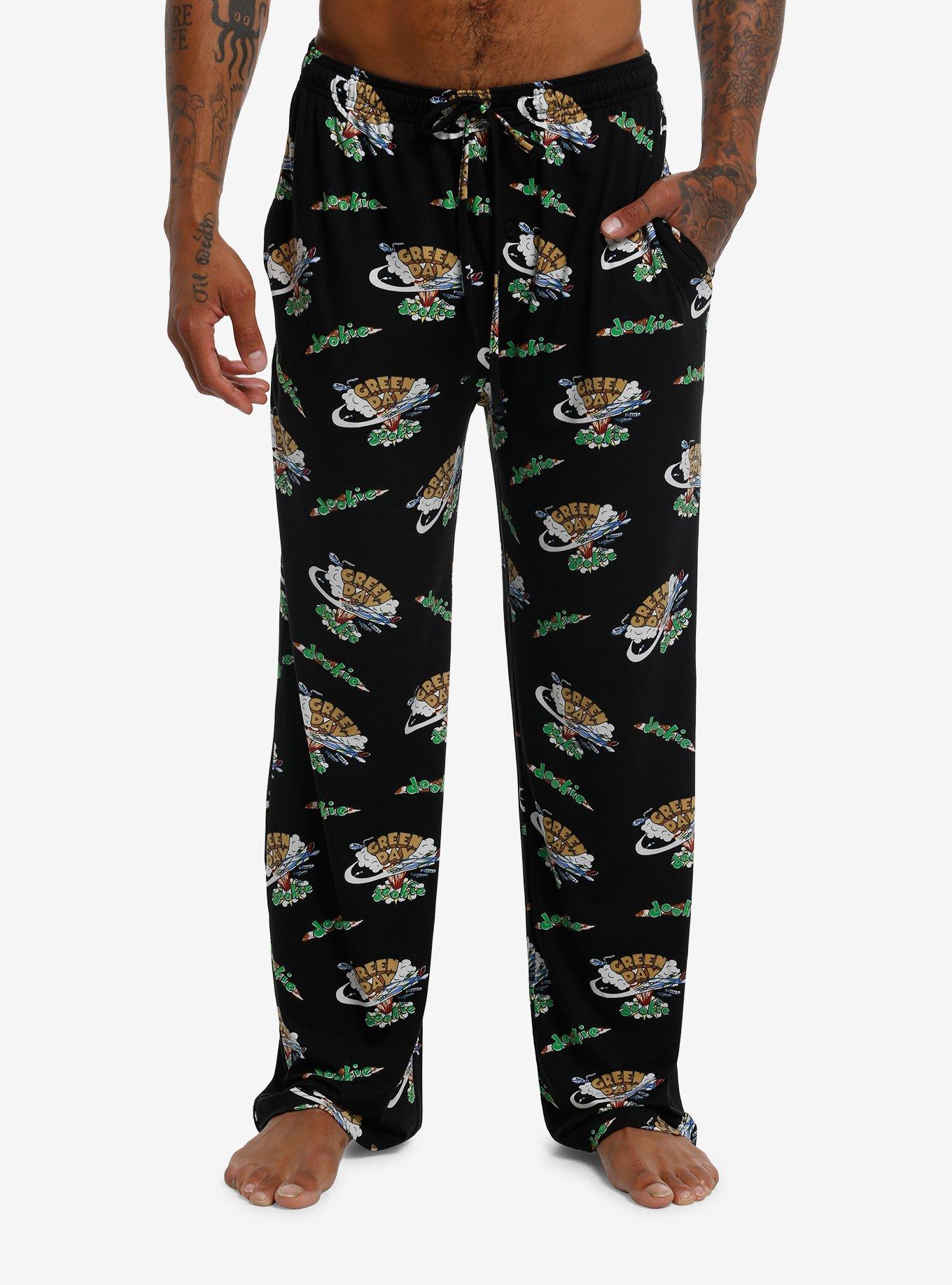 Green Day Dookie Pajama Pants, , hi-res