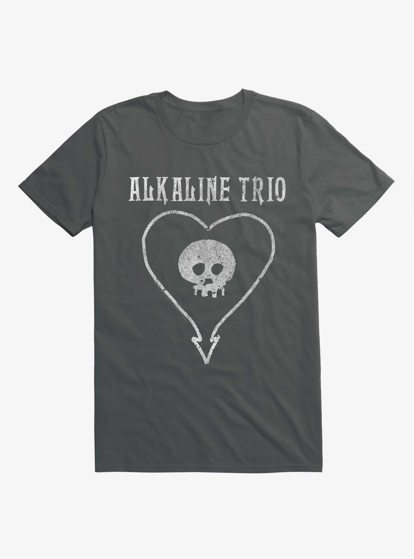 Alkaline Trio Logo T-Shirt, CHARCOAL, hi-res