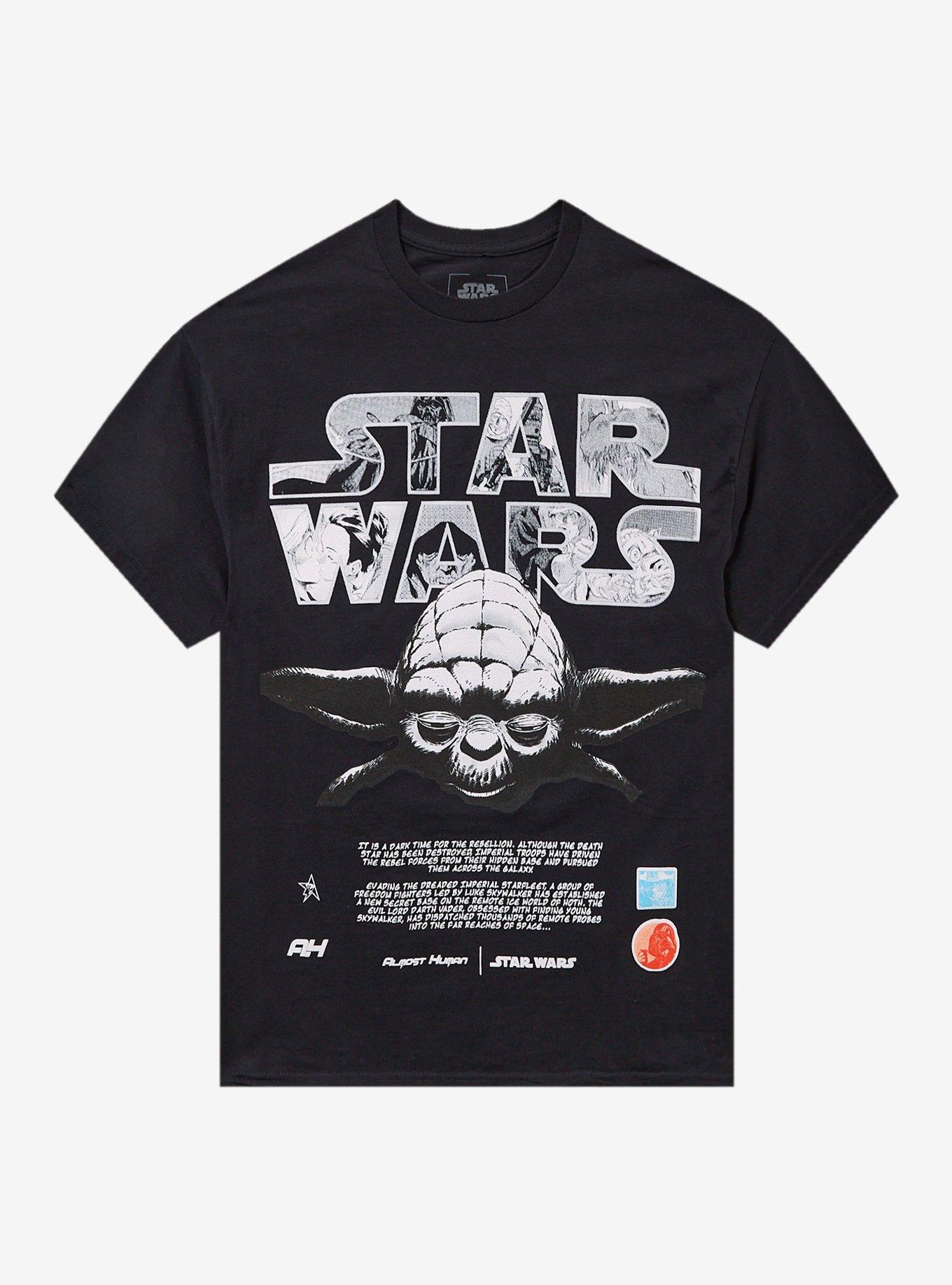 Star Wars Manga Yoda Two-Sided T-Shirt By Almost Human, , hi-res