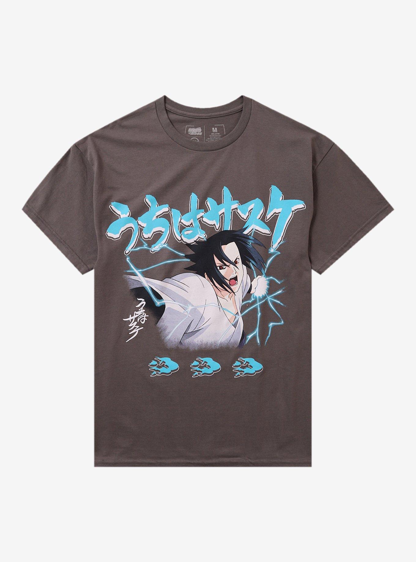 Naruto Shippuden Sasuke Electric Blue T-Shirt, , hi-res