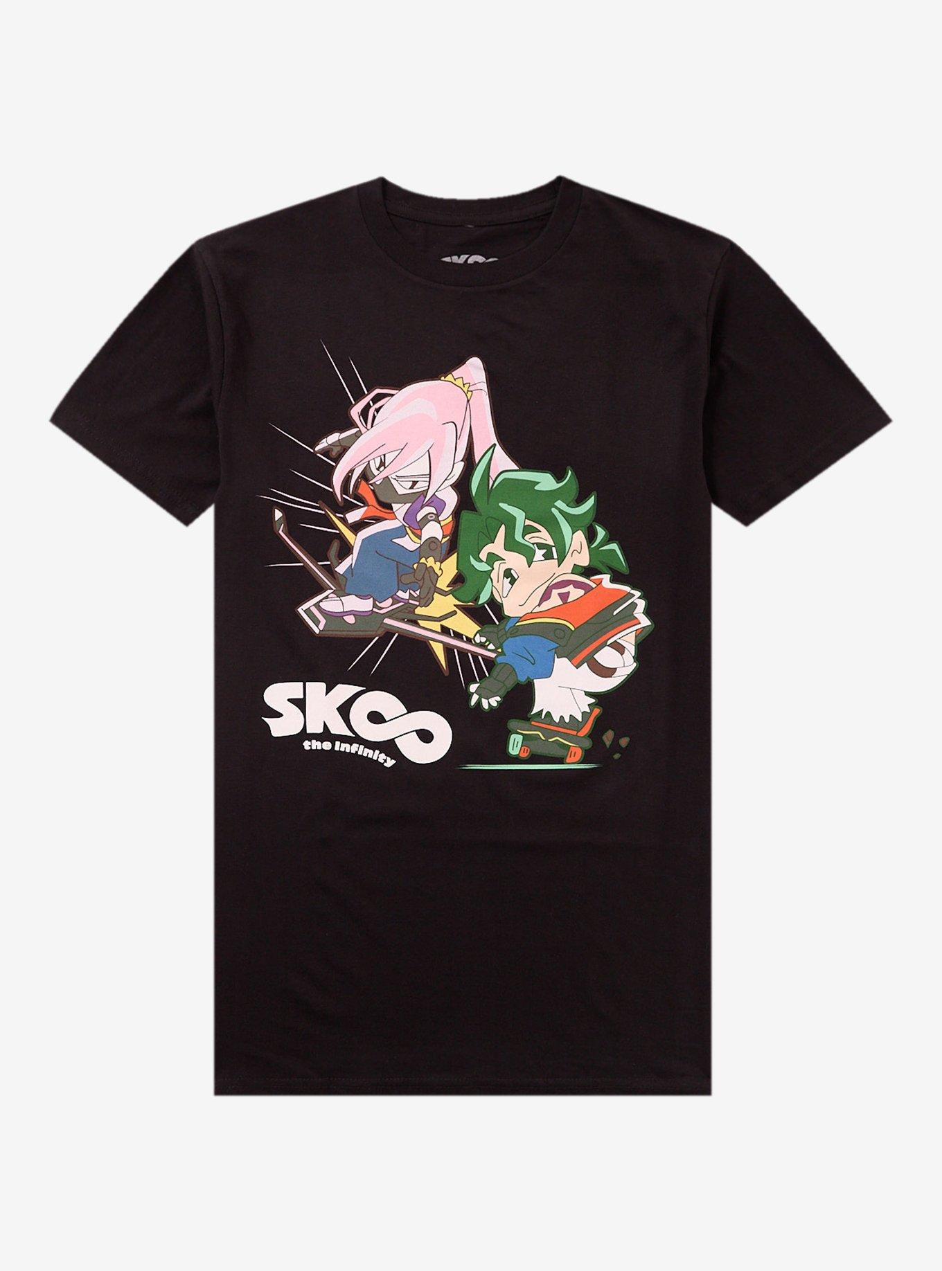 SK8 The Infinity Joe & Cherry Blossom Chibi Duo T-Shirt, , hi-res