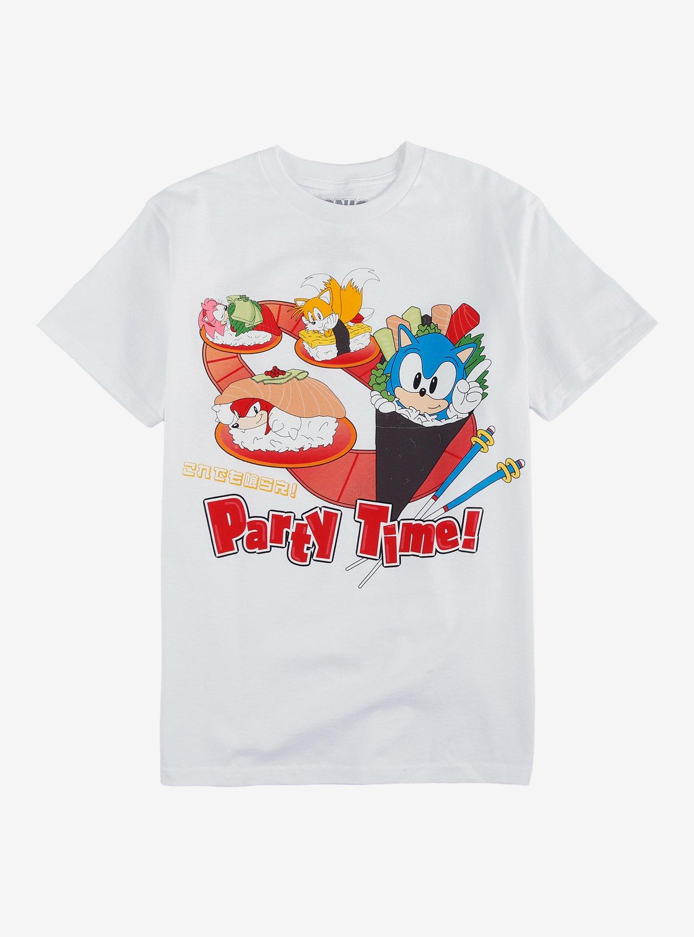Sonic The Hedgehog Sushi Conveyor Belt T-Shirt, , hi-res