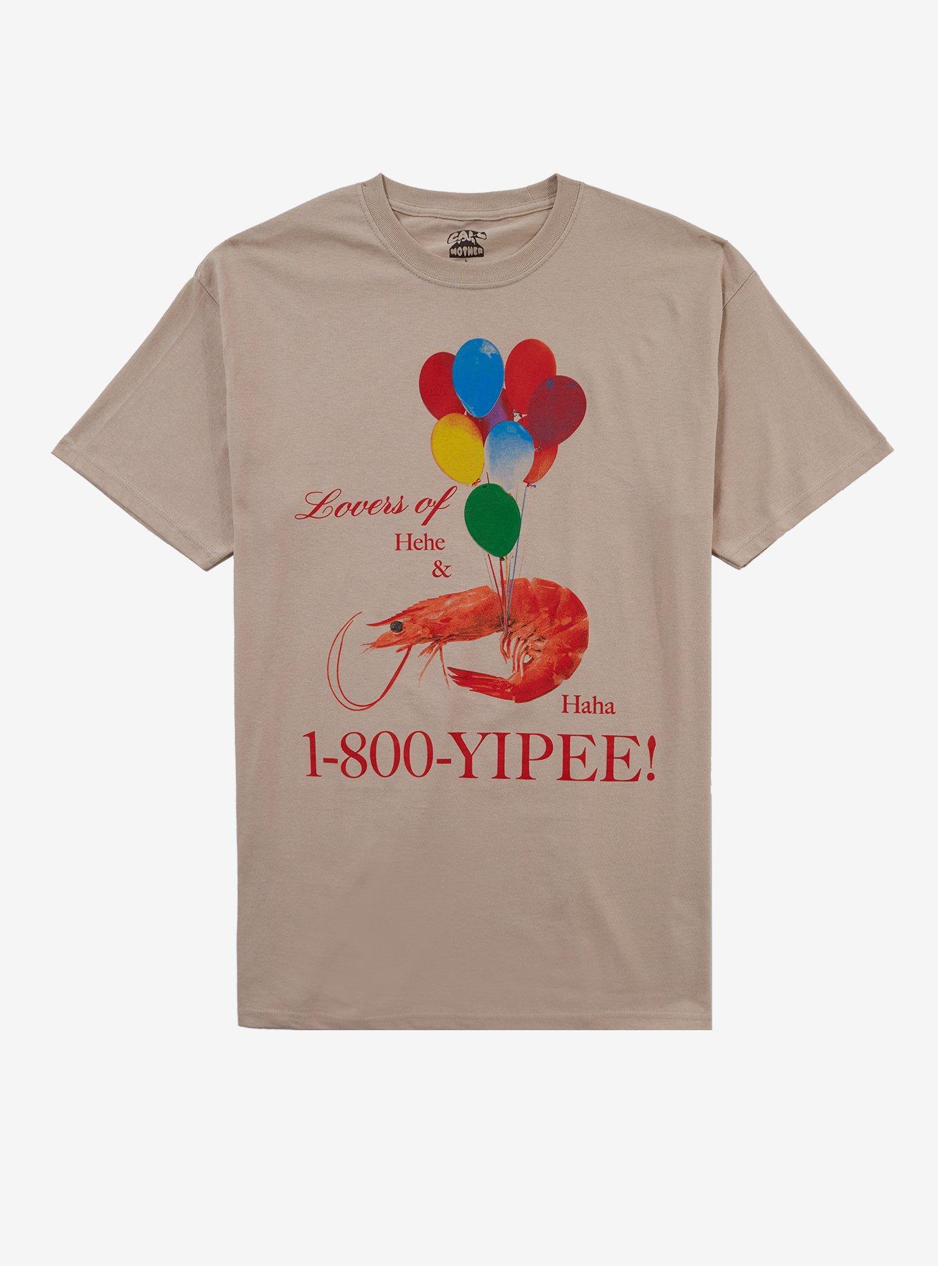 Shrimp Hehe Haha T-Shirt By Call Your Mother, , hi-res