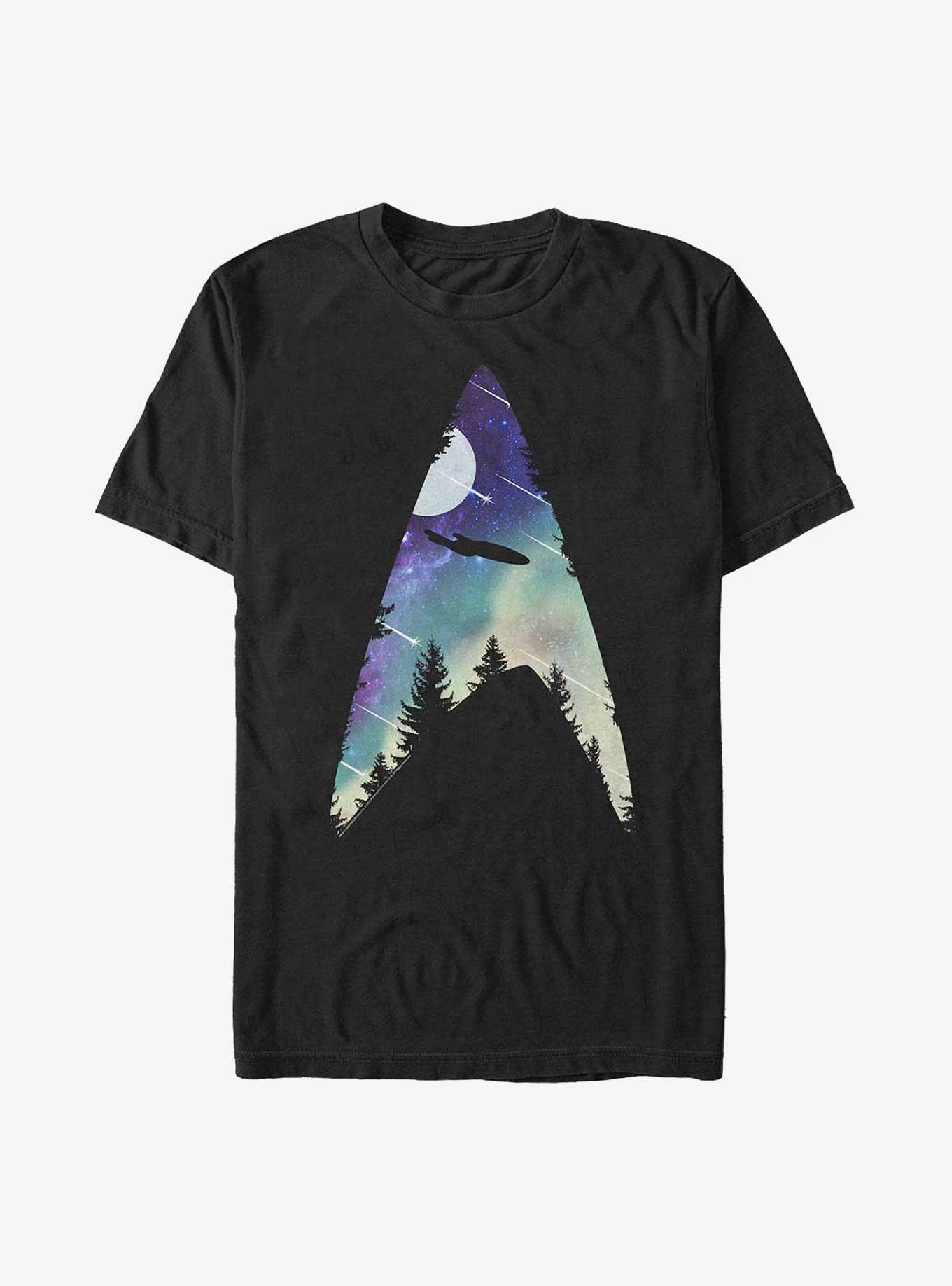 Star Trek Starfleet Insignia T-Shirt, BLACK, hi-res