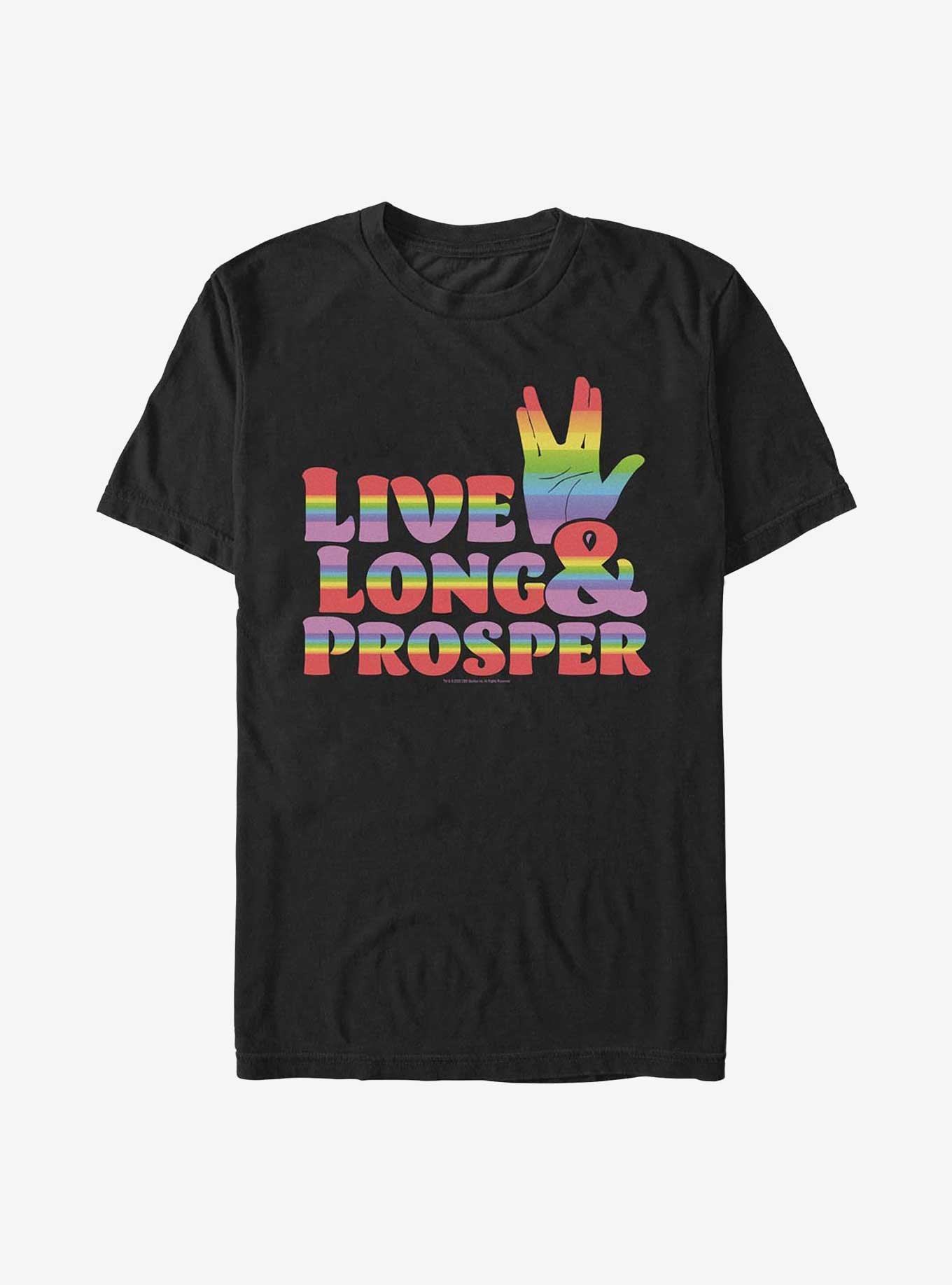 Star Trek Rainbow Prosper T-Shirt