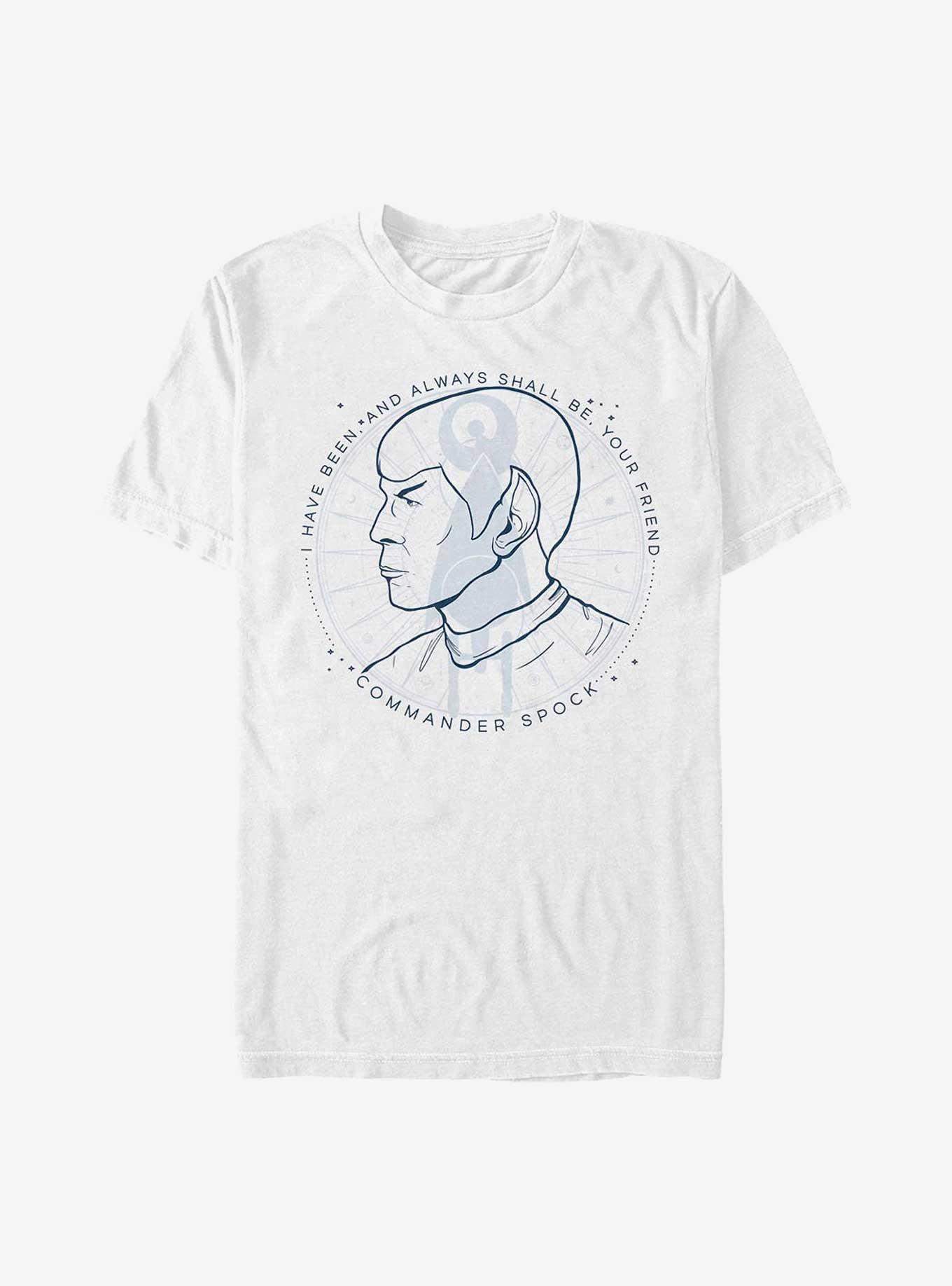 Star Trek Spock T-Shirt, WHITE, hi-res