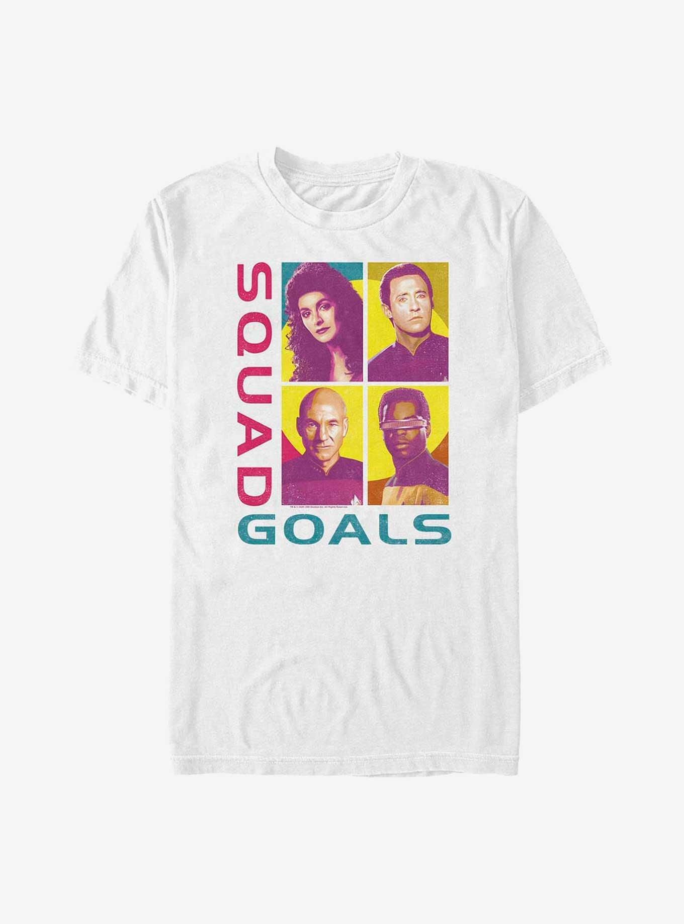 Star Trek Squad Goals T-Shirt, WHITE, hi-res