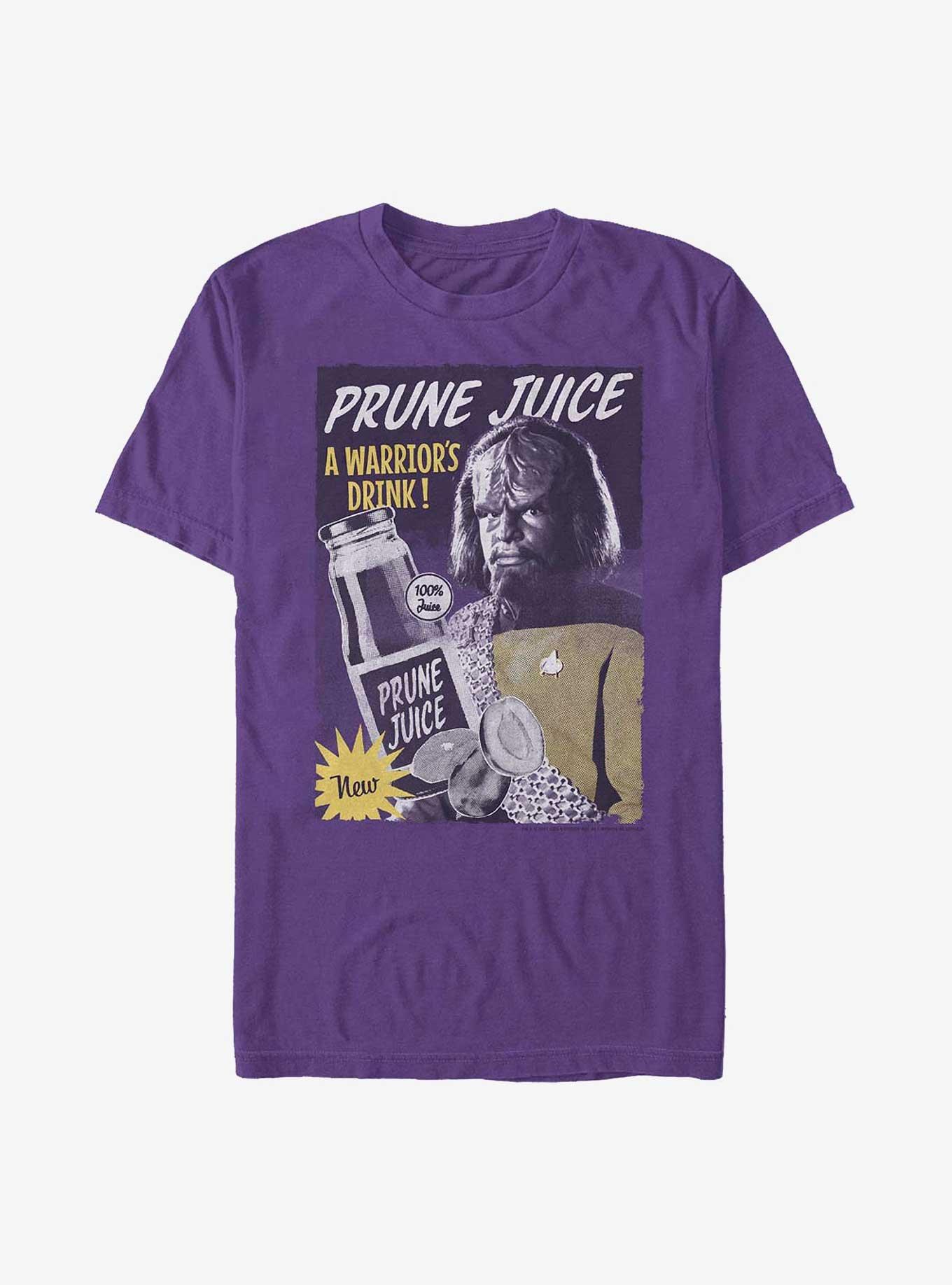 Star Trek Worf Prune Juice T-Shirt - PURPLE | Hot Topic