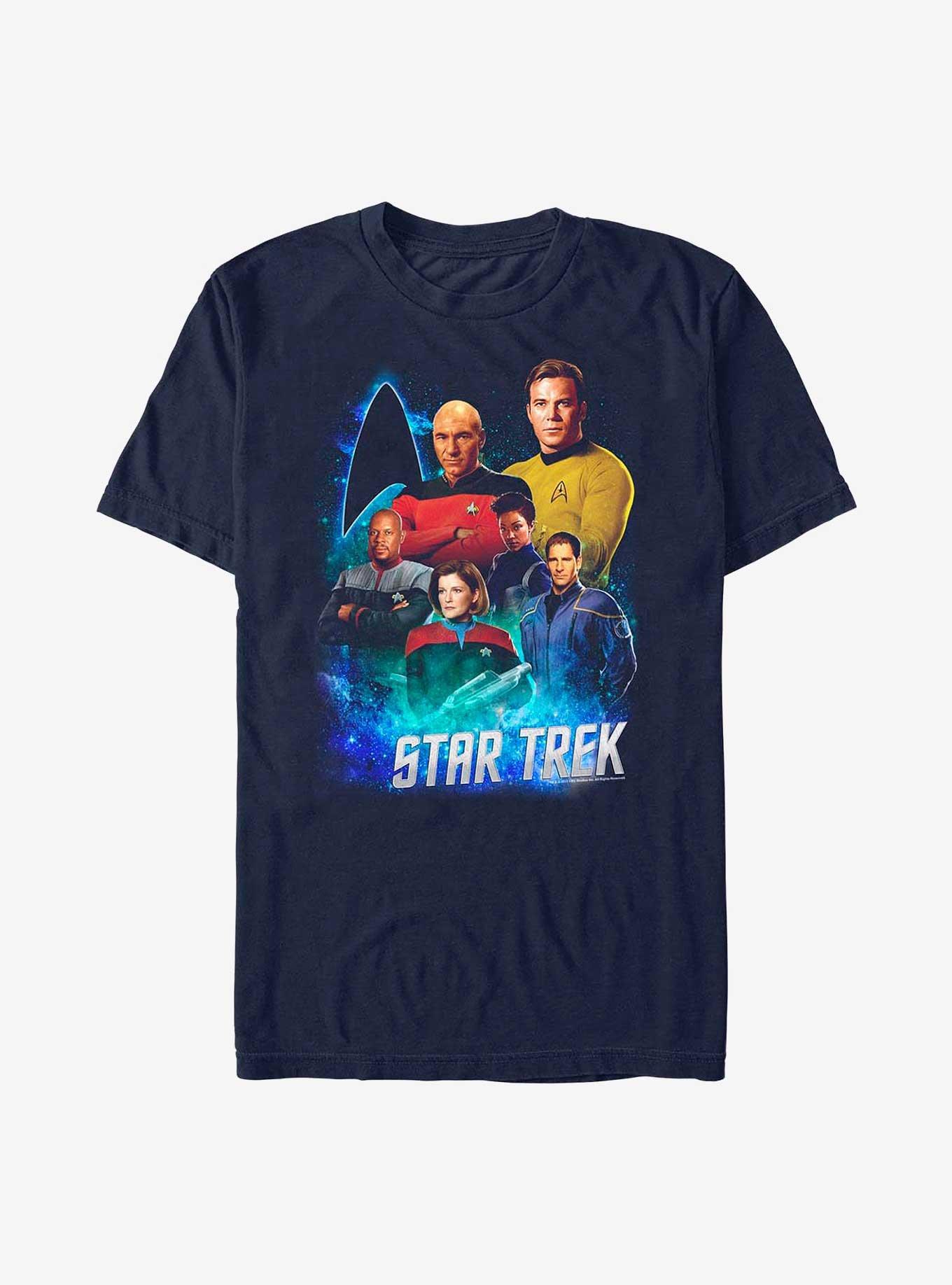 Star Trek Legendary Captains T-Shirt, NAVY, hi-res