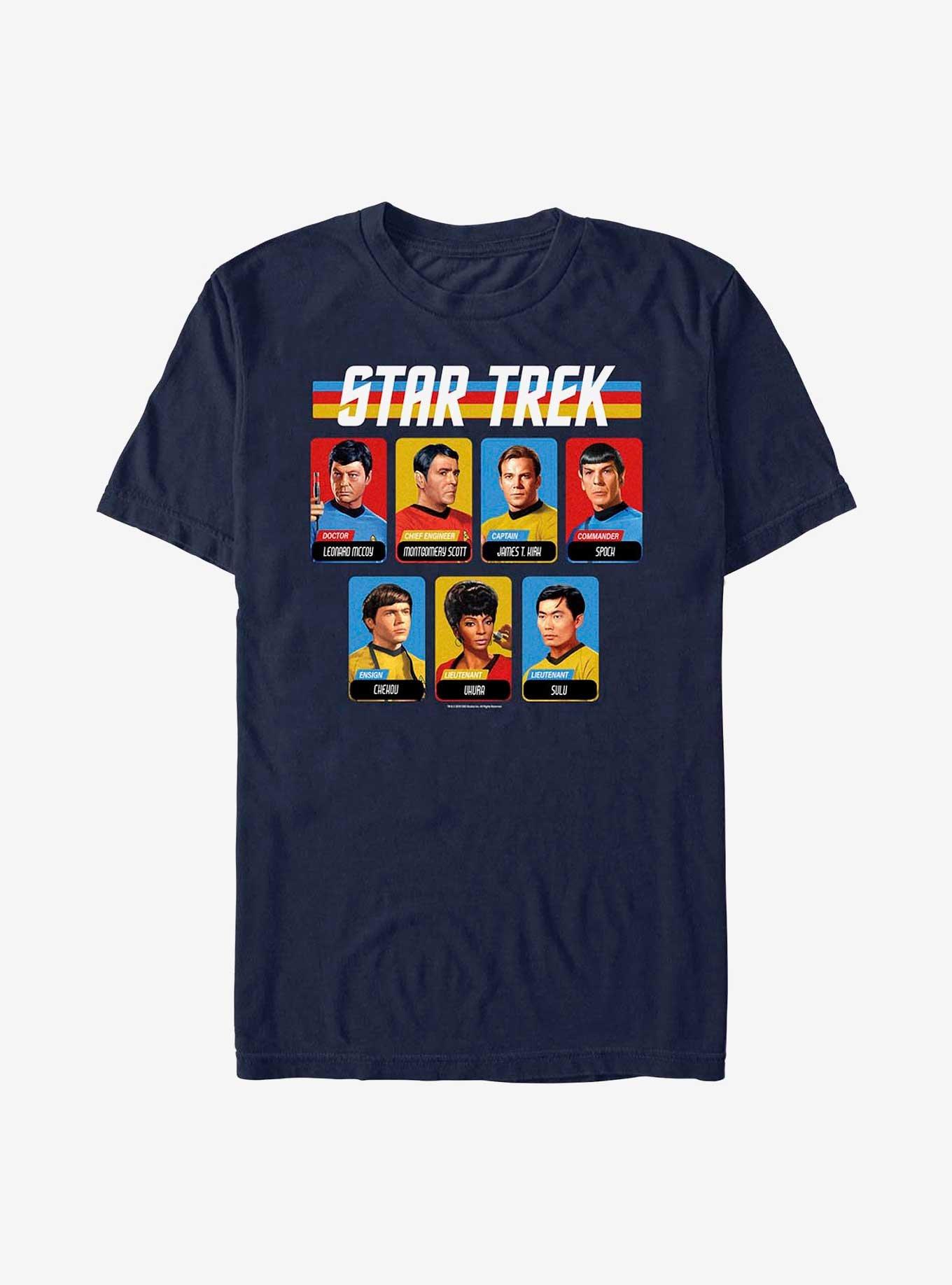 Star Trek Cast Table T-Shirt