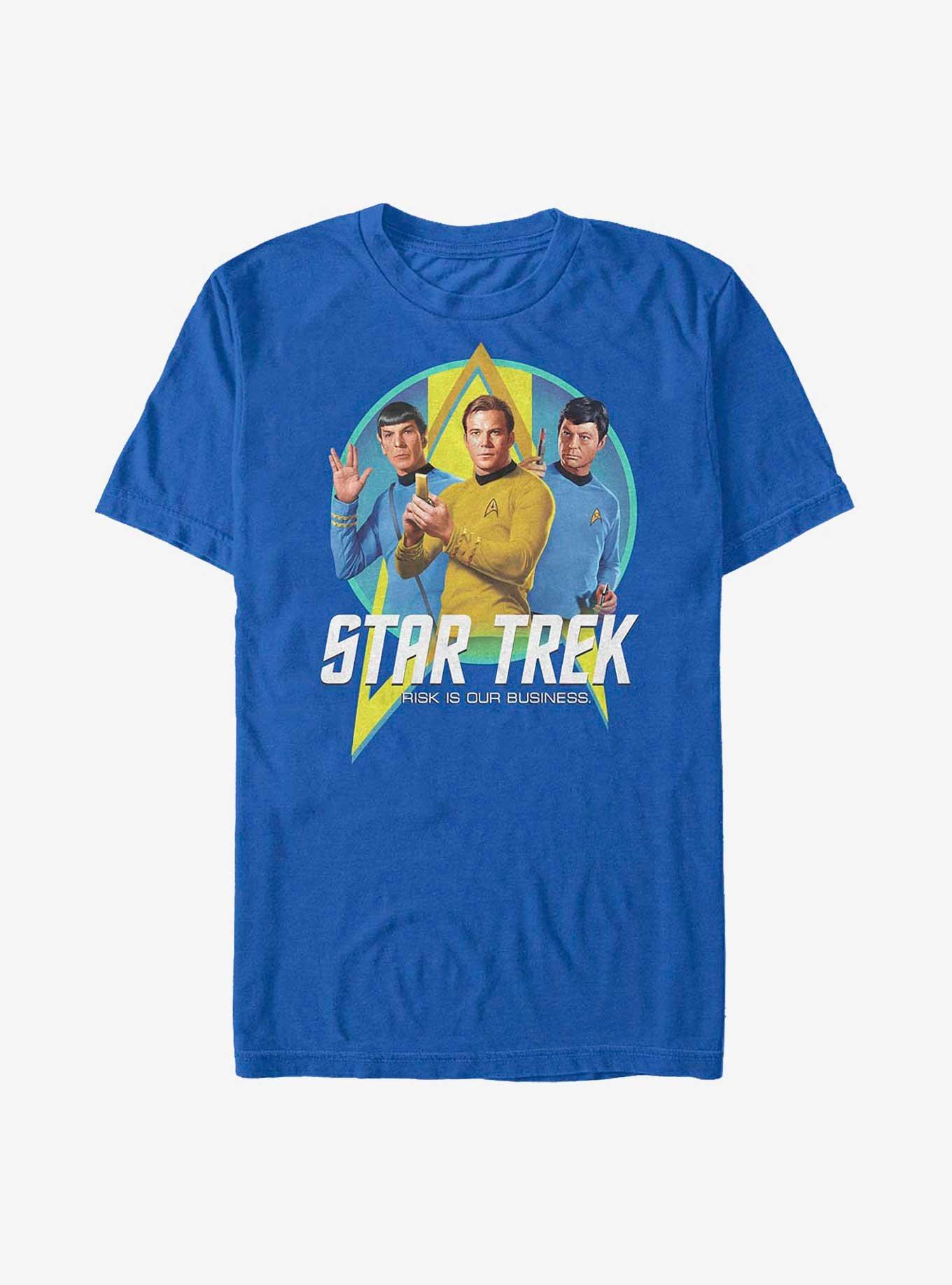 Star Trek Trio T-Shirt, ROYAL, hi-res