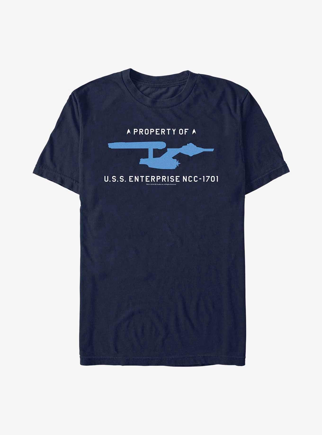 Star Trek Property Profile T-Shirt, NAVY, hi-res