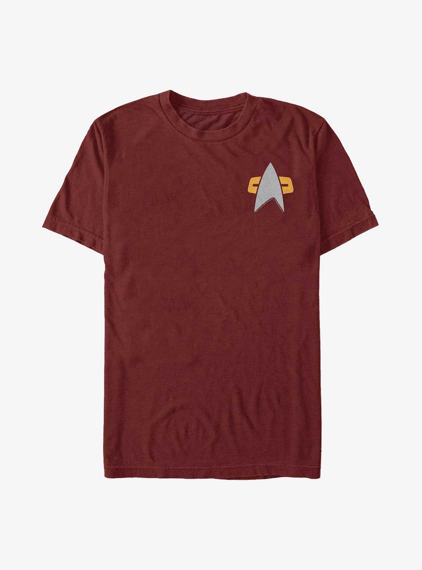 Star Trek Delta Badge T-Shirt, CARDINAL, hi-res