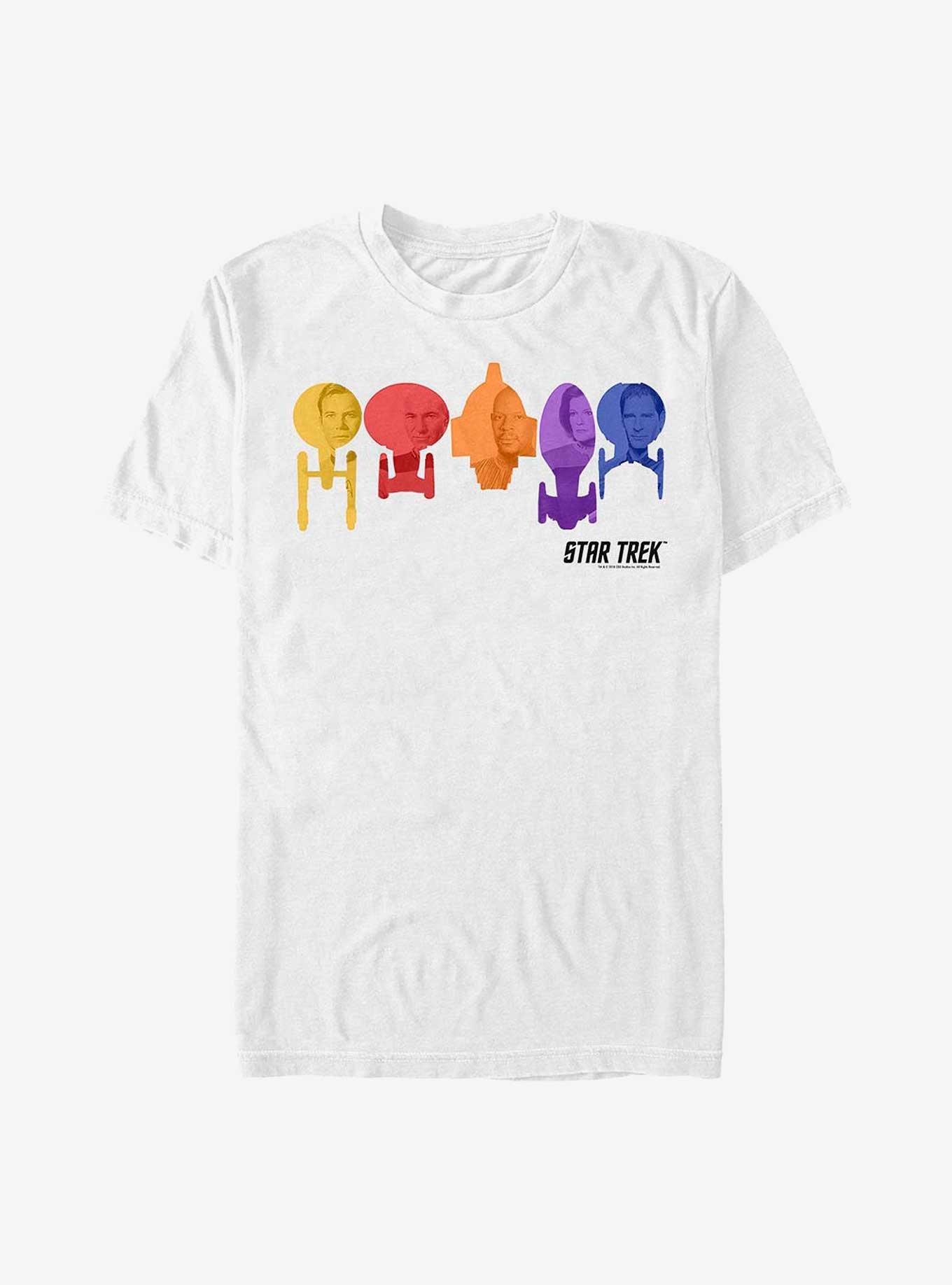Star Trek Captain Pop T-Shirt, WHITE, hi-res