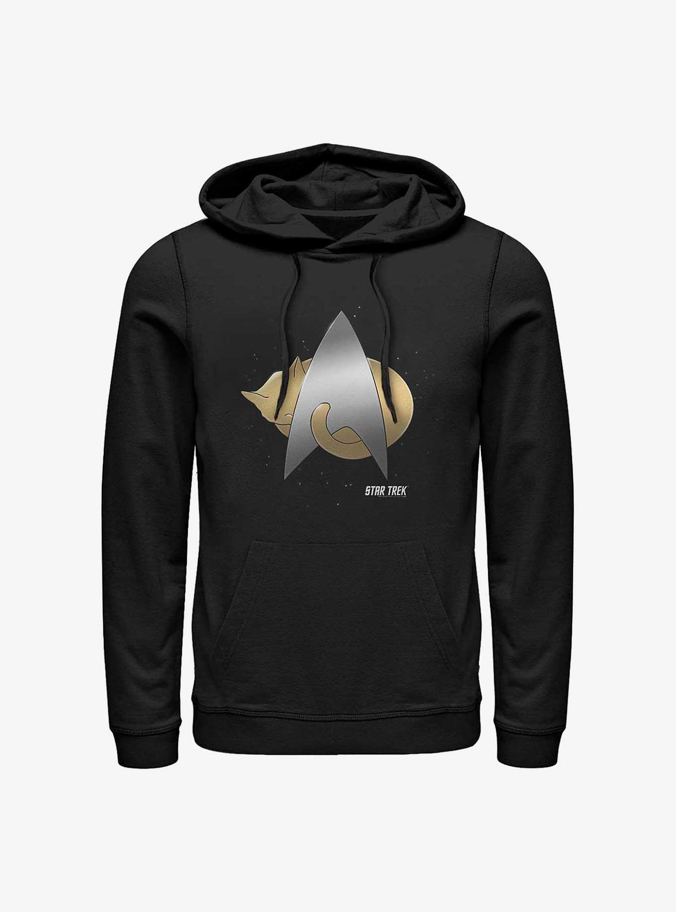 Star Trek Boldly Nap Hoodie, BLACK, hi-res