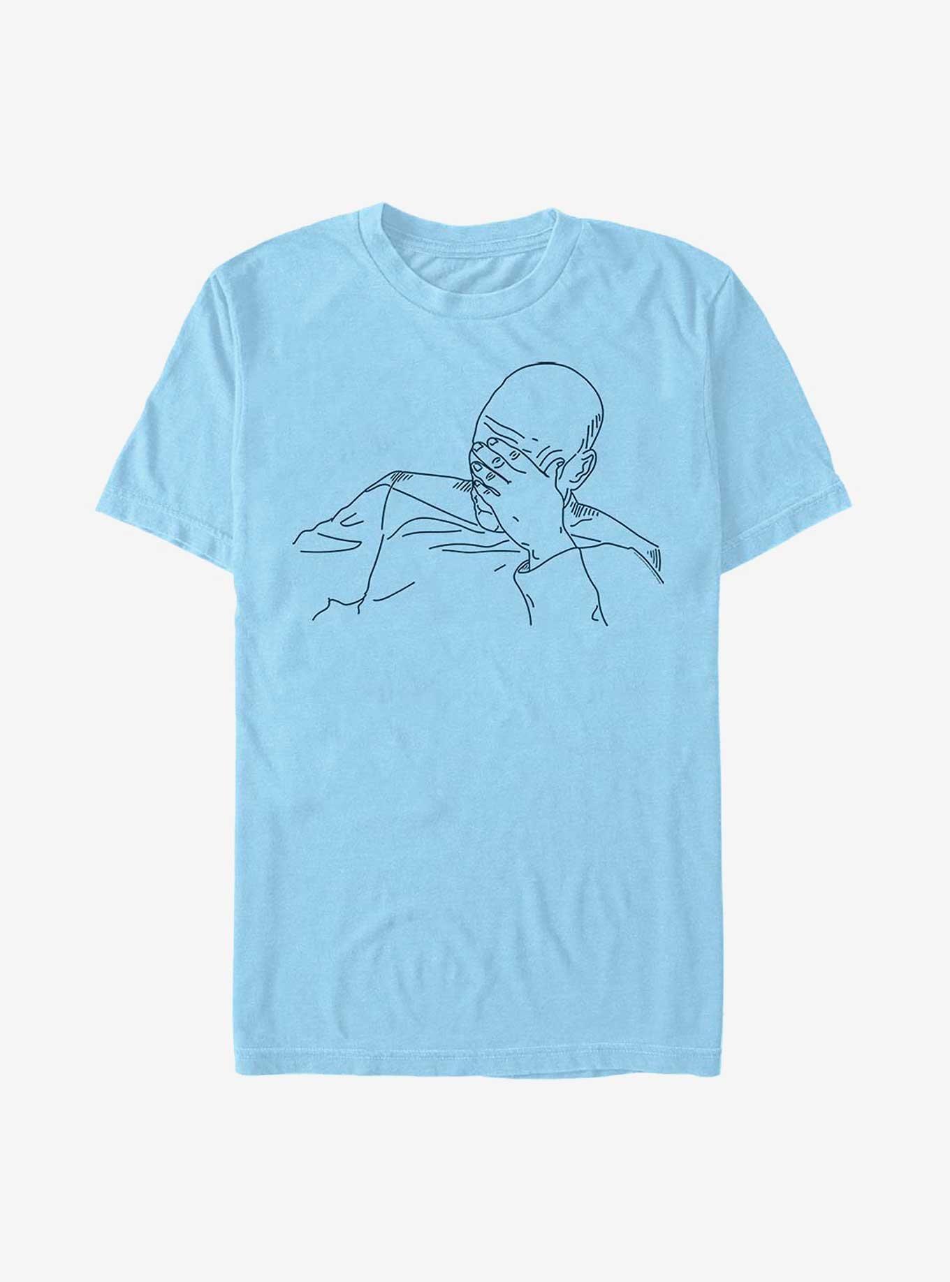 Star Trek Picard Palm T-Shirt, LT BLUE, hi-res