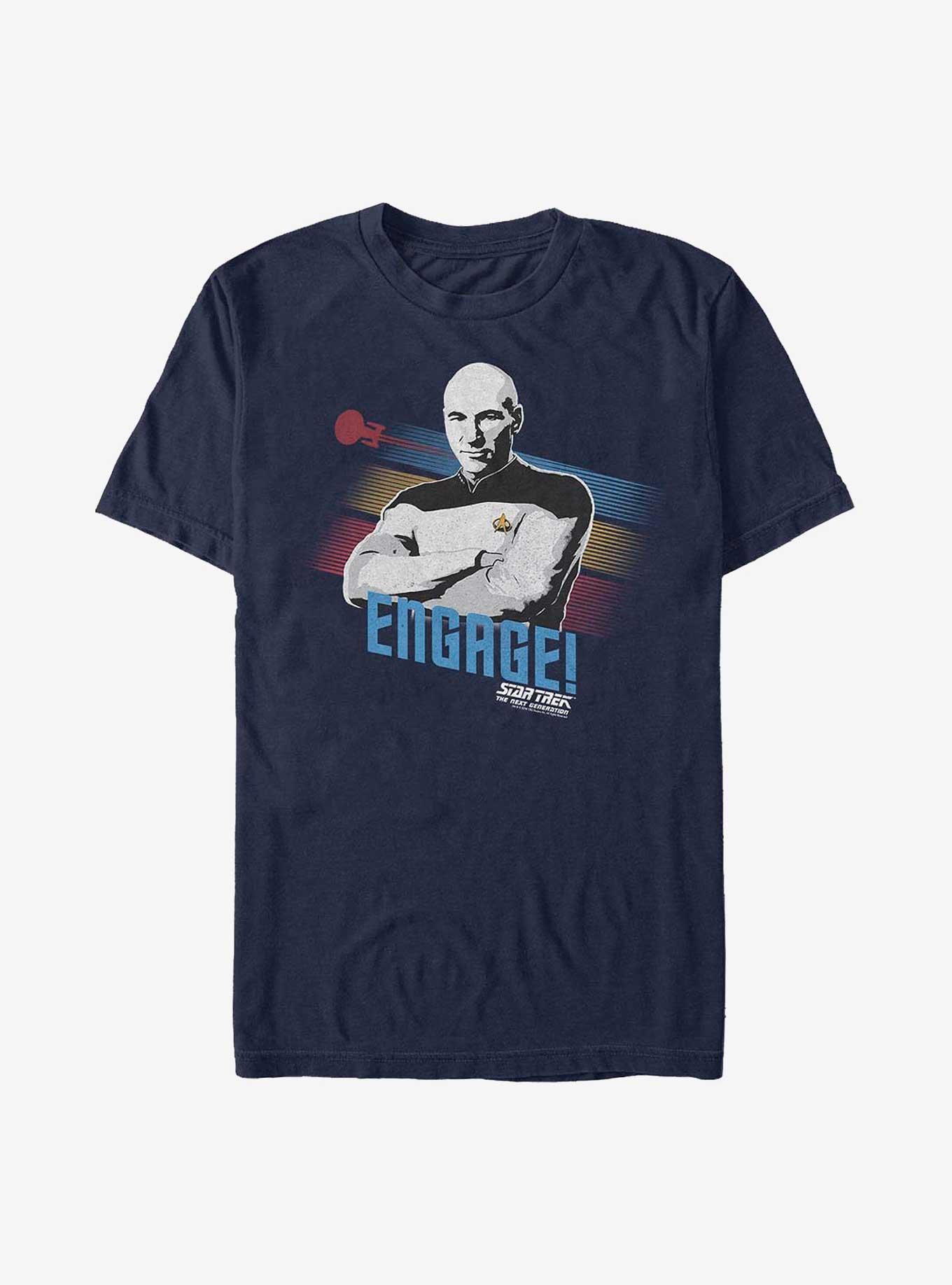 Star Trek Engage T-Shirt, NAVY, hi-res