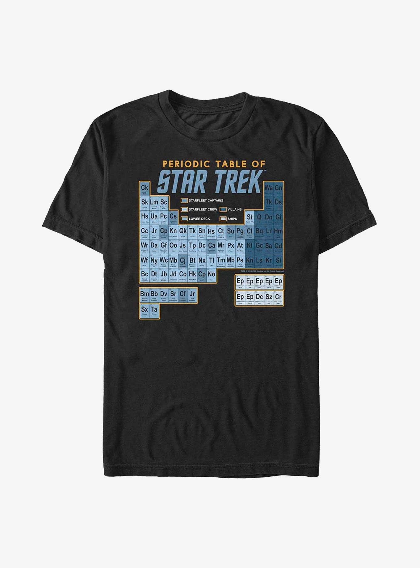 Star Trek Trek Knowledge T-Shirt, BLACK, hi-res