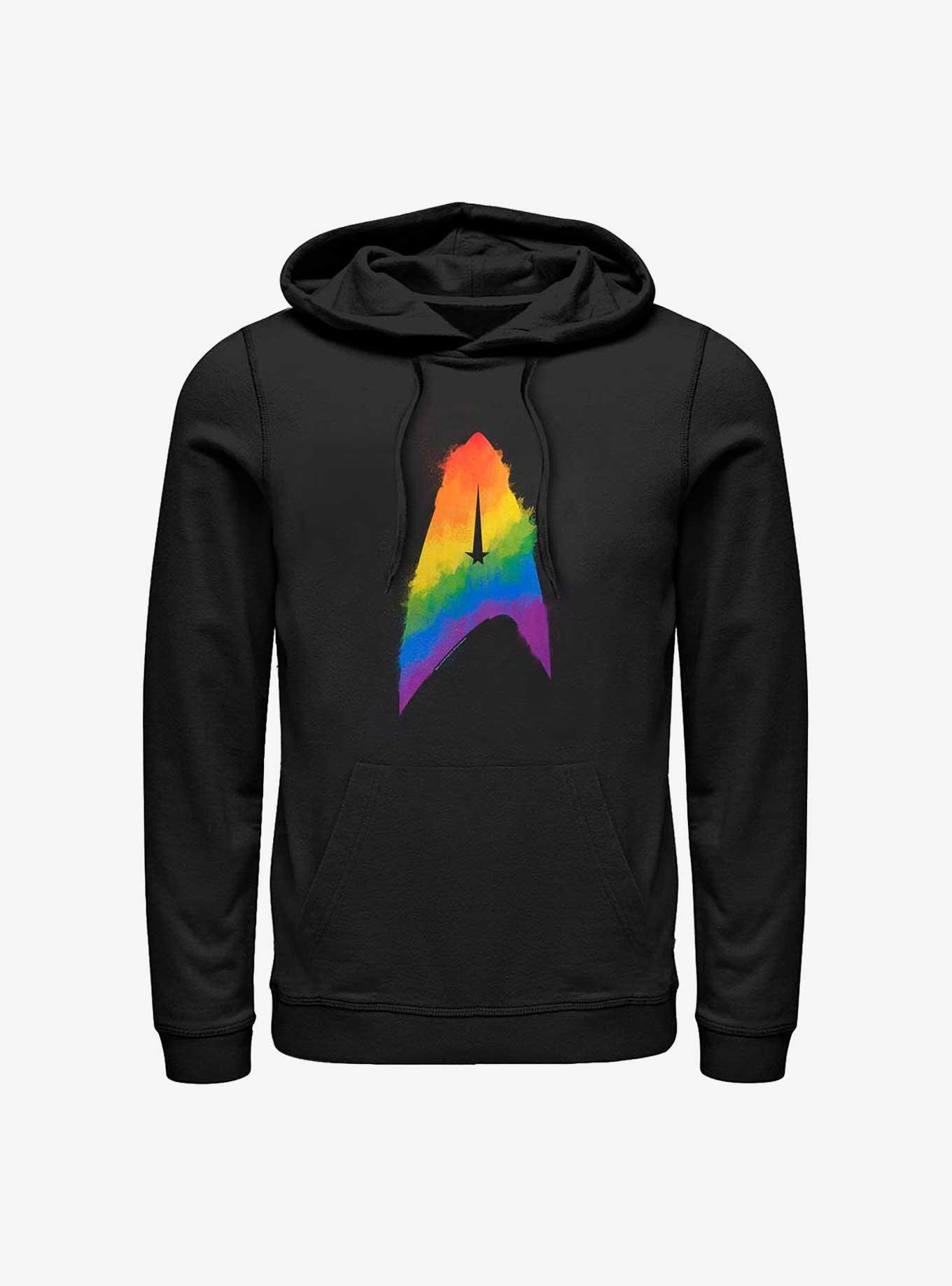 Star Trek Pride Paint Badge Hoodie