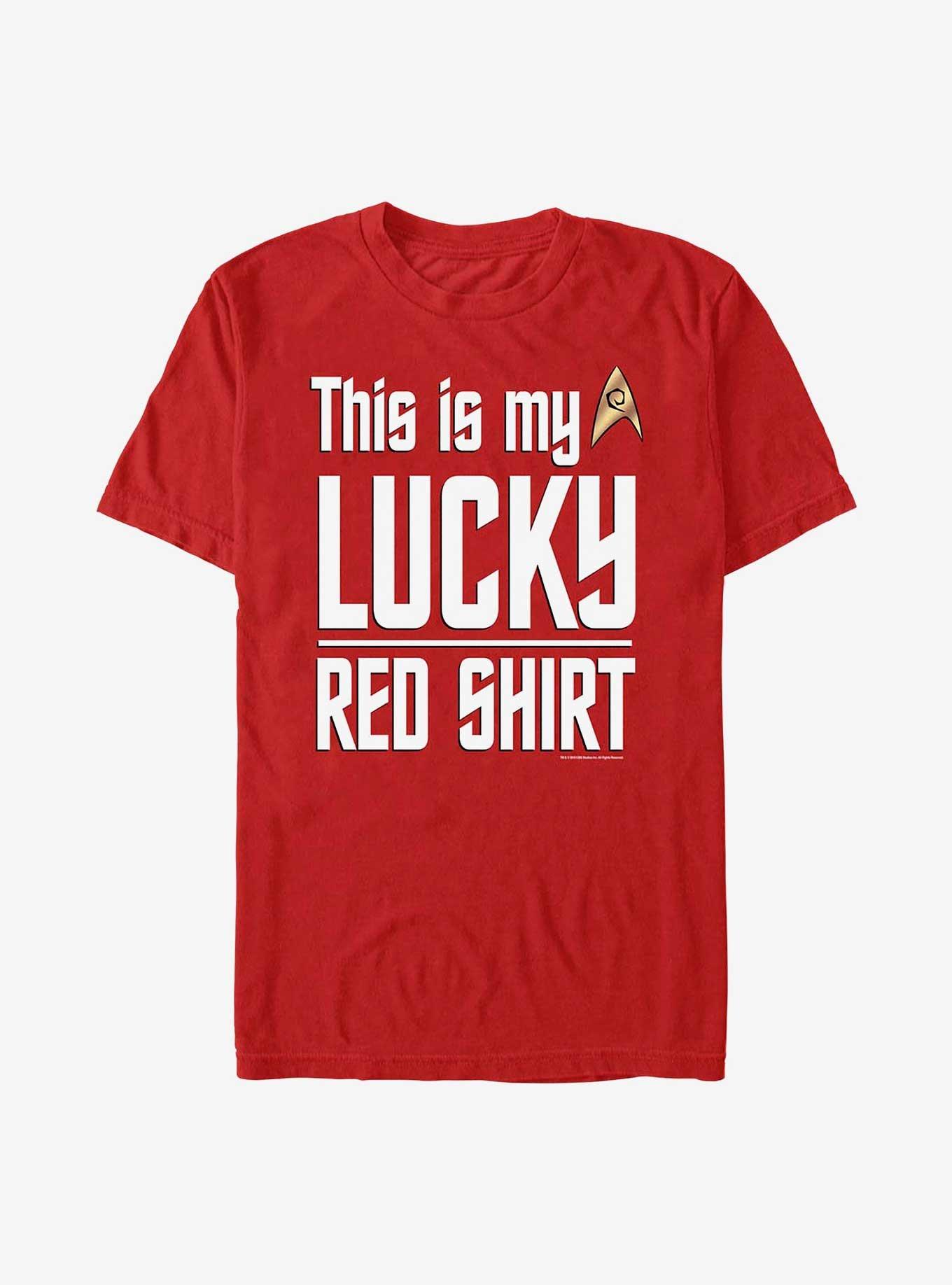 Star Trek Lucky Red Shirt T-Shirt, RED, hi-res