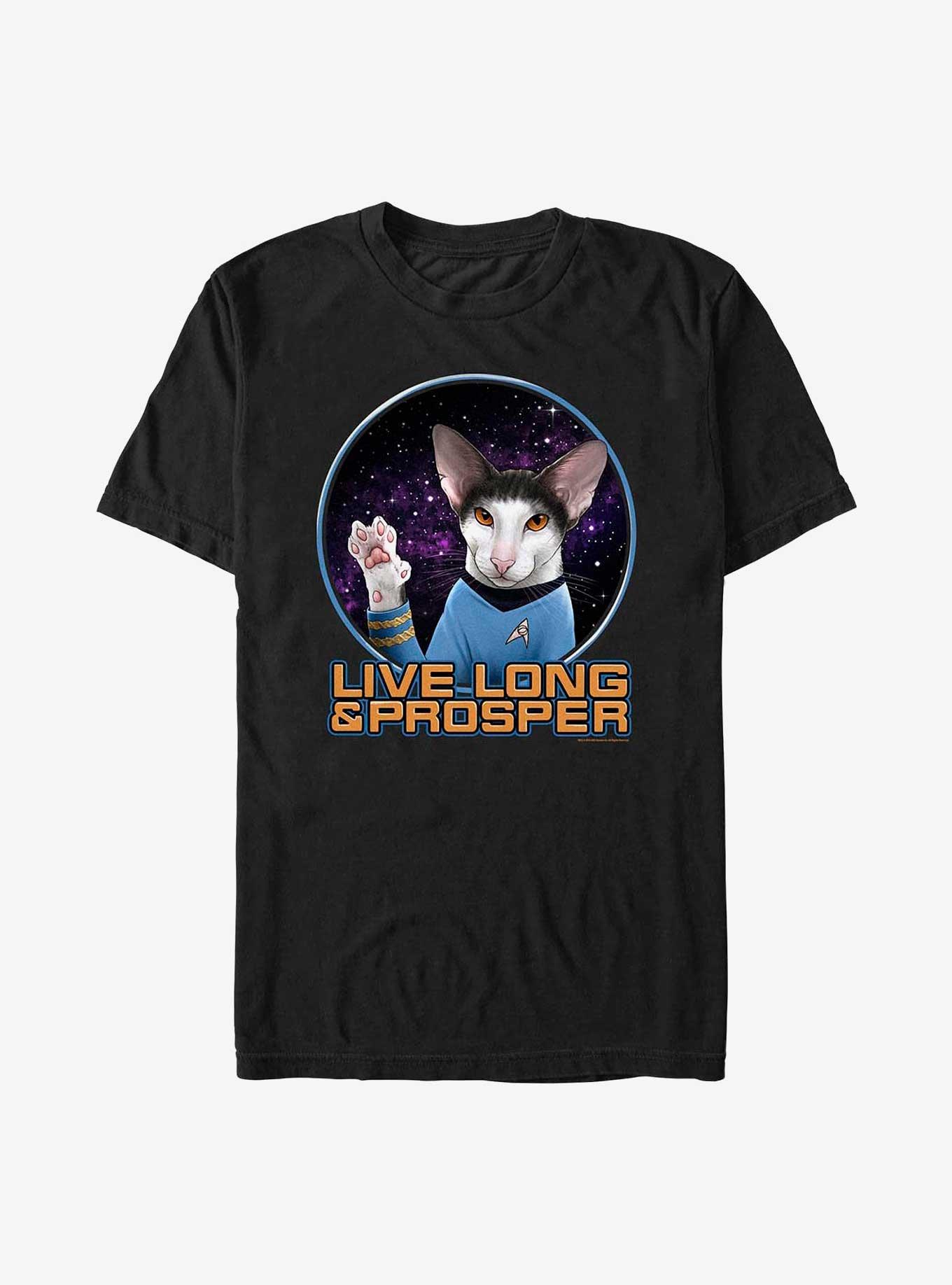 Star Trek Spock Prospurr T-Shirt, BLACK, hi-res