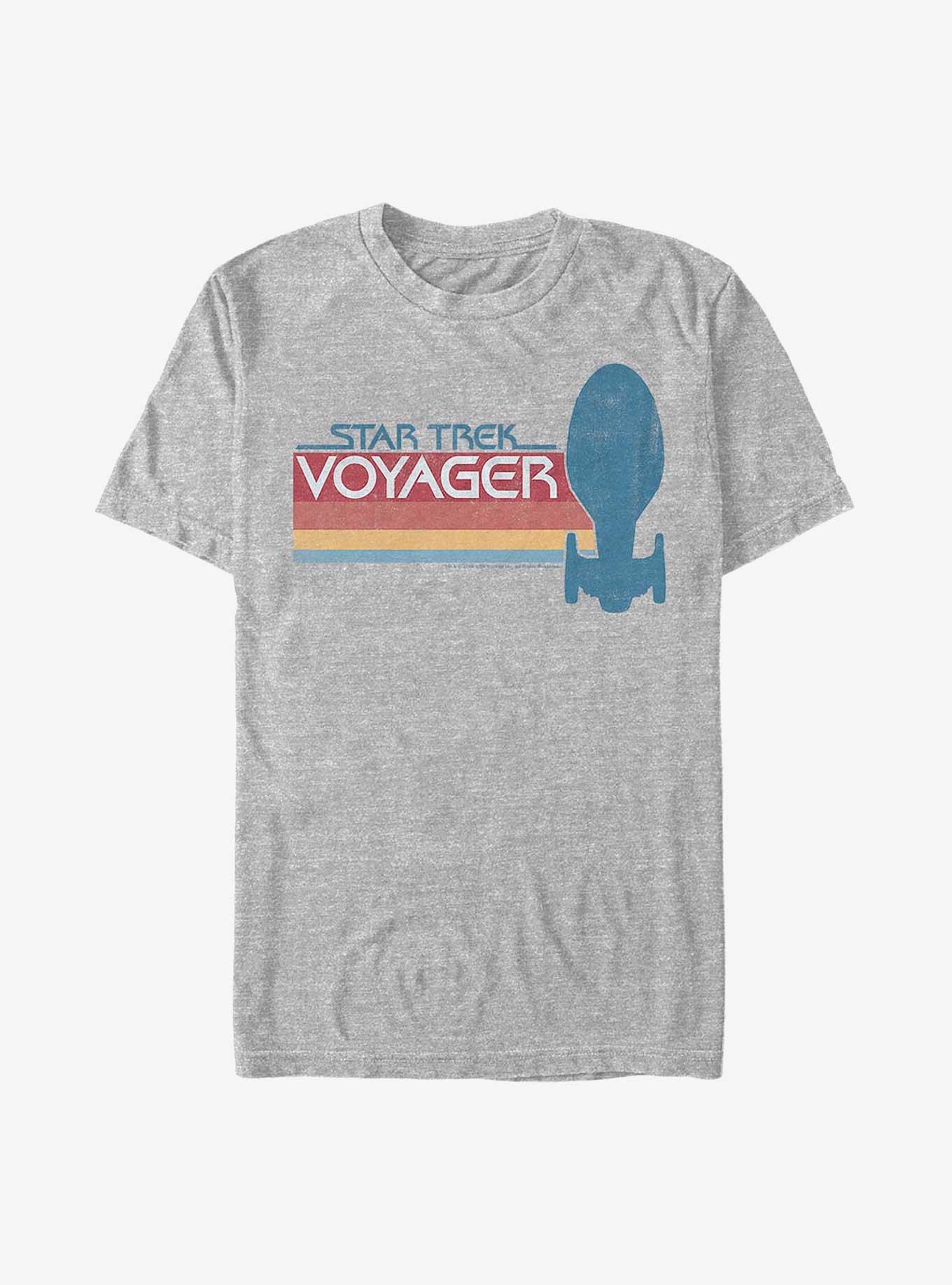 Star Trek Rainbow Voyager T-Shirt, ATH HTR, hi-res