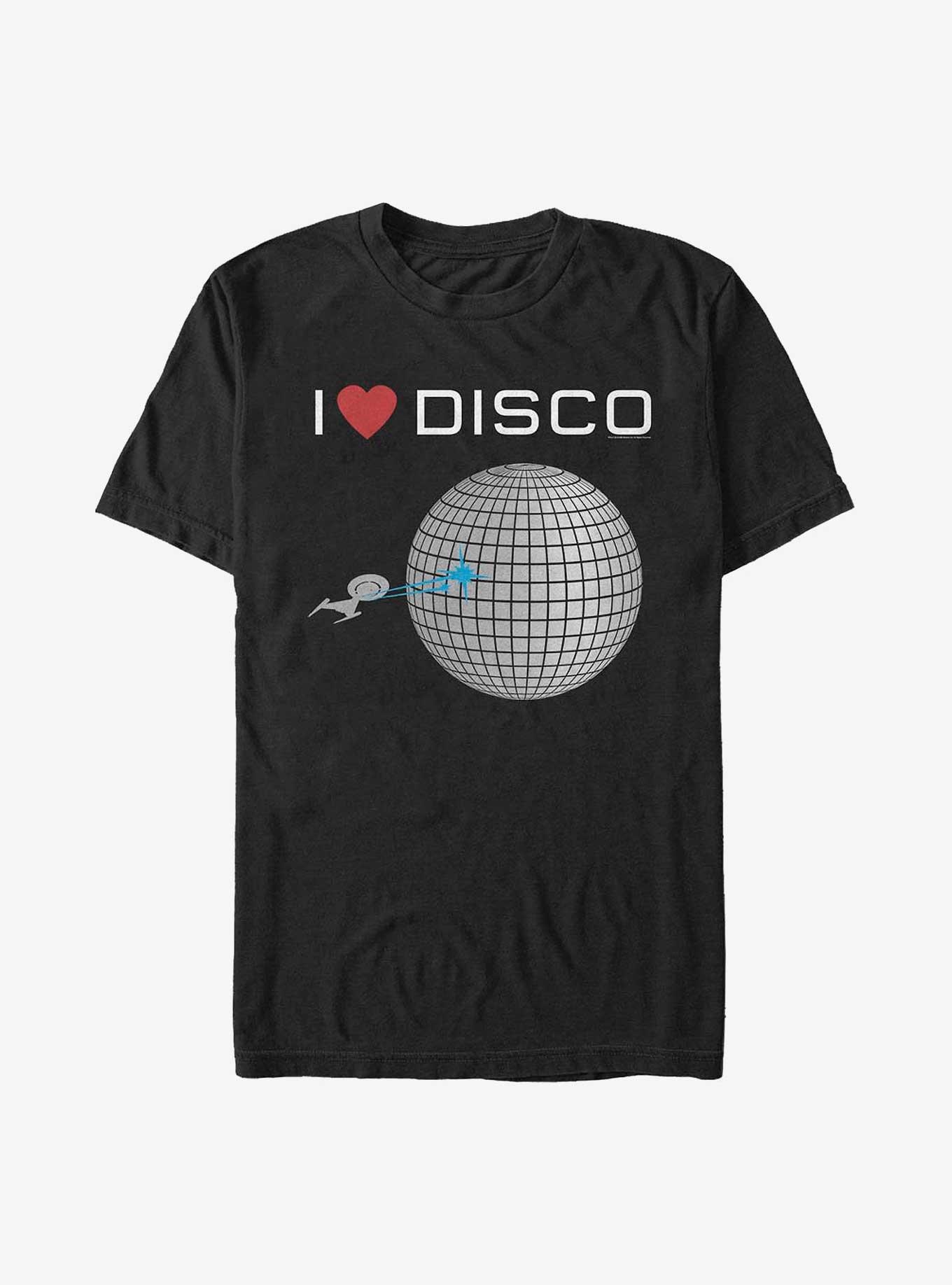 Star Trek Heart Disco T-Shirt, BLACK, hi-res