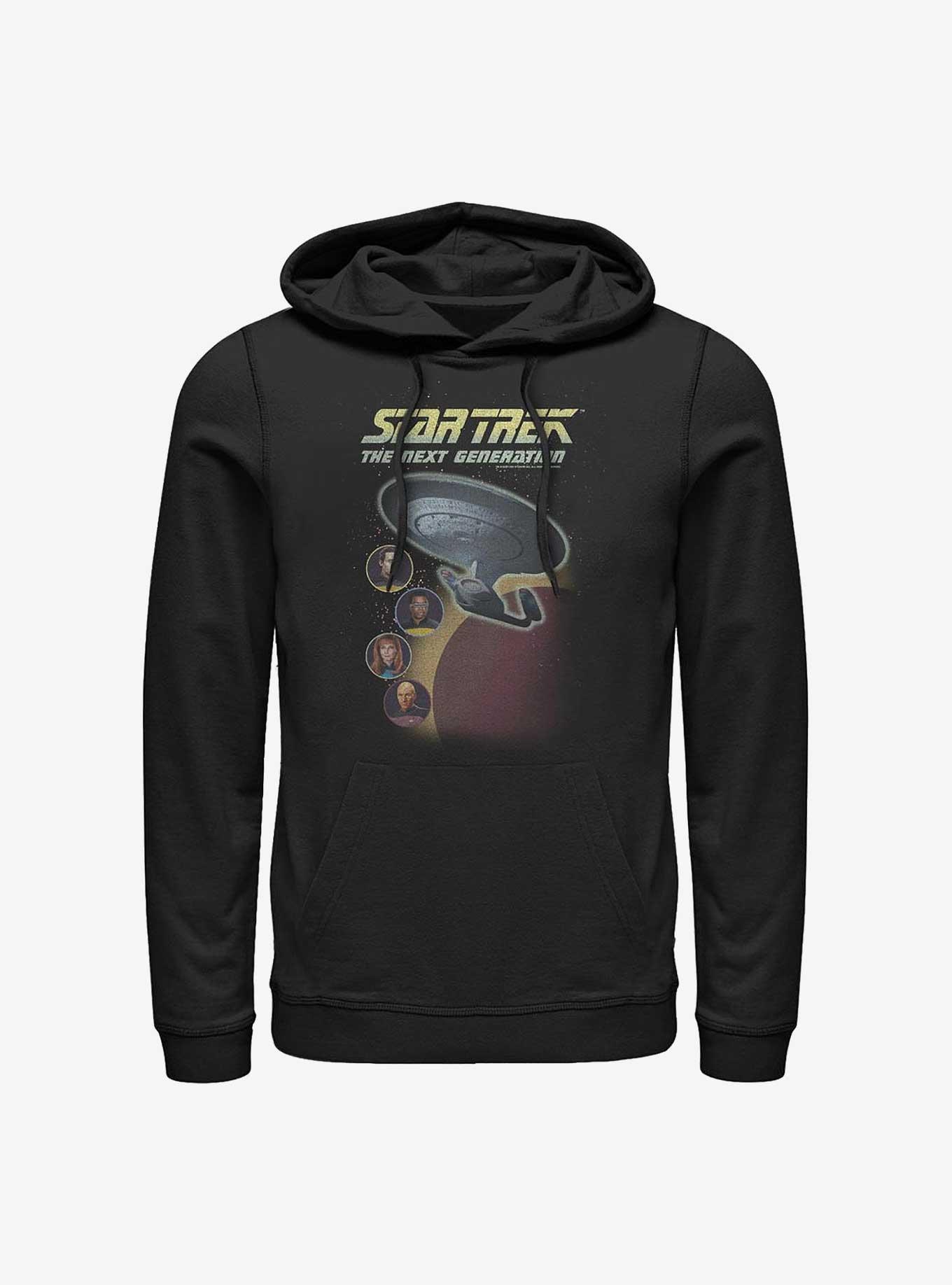 Star Trek Heads Hoodie, BLACK, hi-res