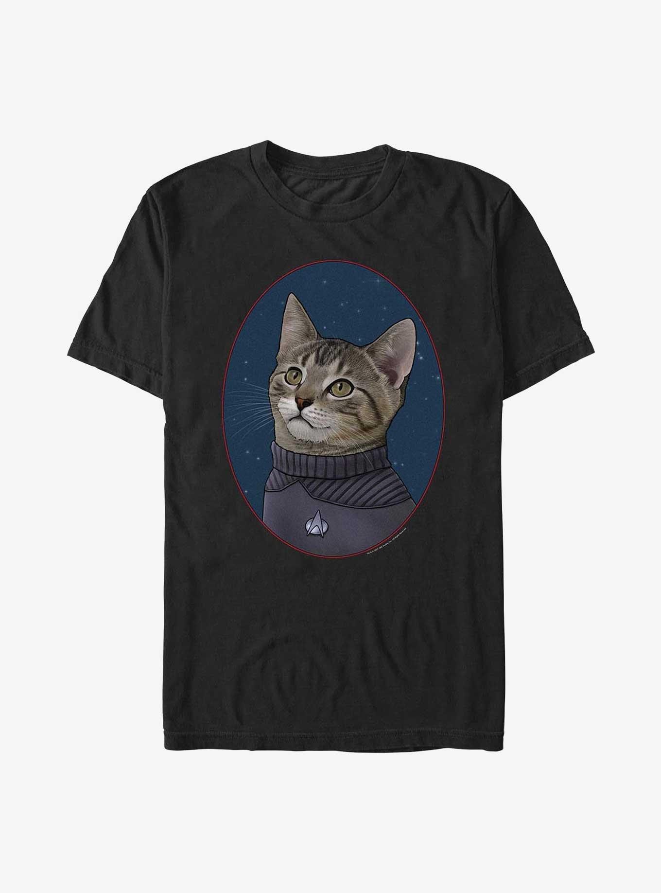 Star Trek Wesley Cat T-Shirt, BLACK, hi-res