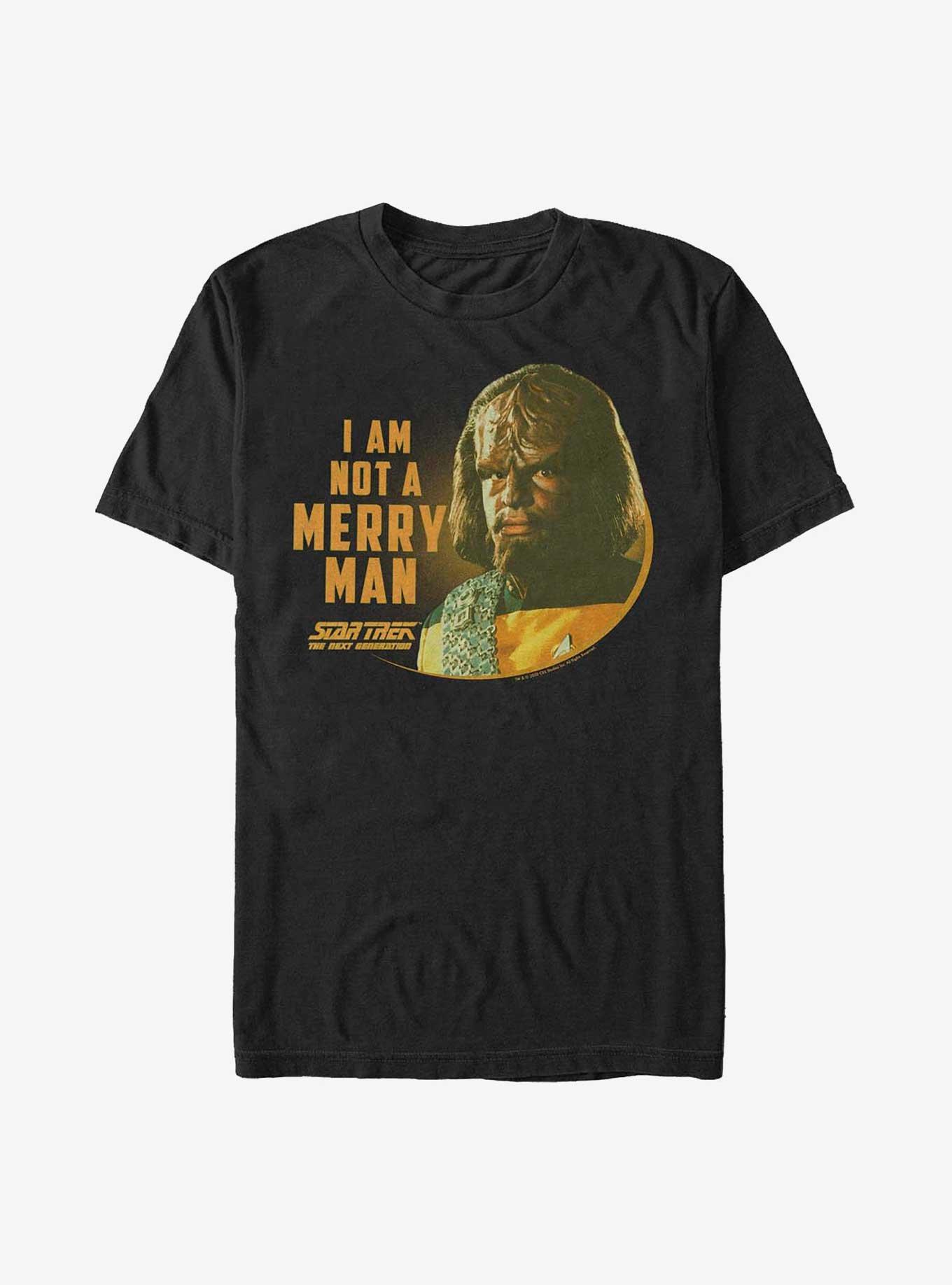 Star Trek Unmerry Man T-Shirt, BLACK, hi-res