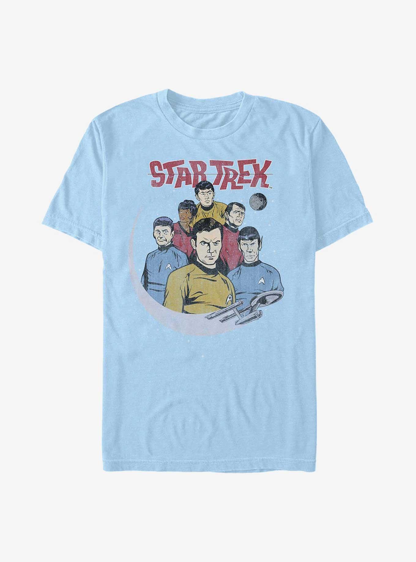 Star Trek Classic T-Shirt, LT BLUE, hi-res