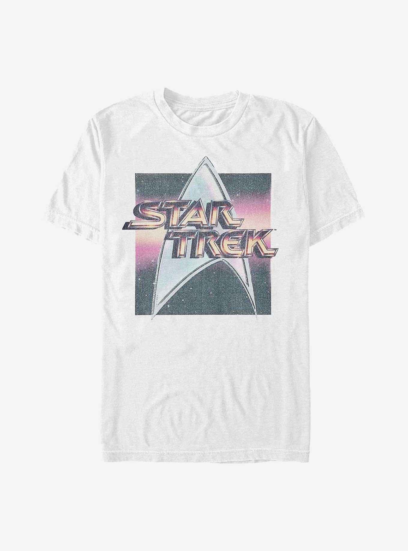 Star Trek Logo Box T-Shirt, WHITE, hi-res