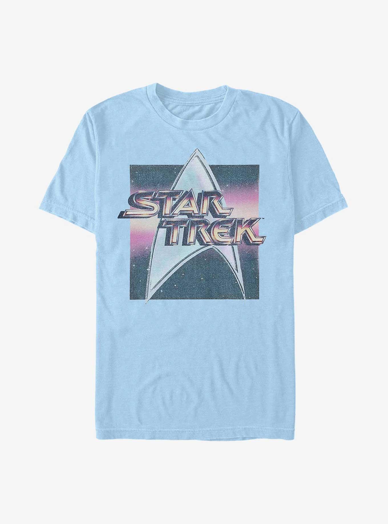 Star Trek Logo Box T-Shirt, LT BLUE, hi-res