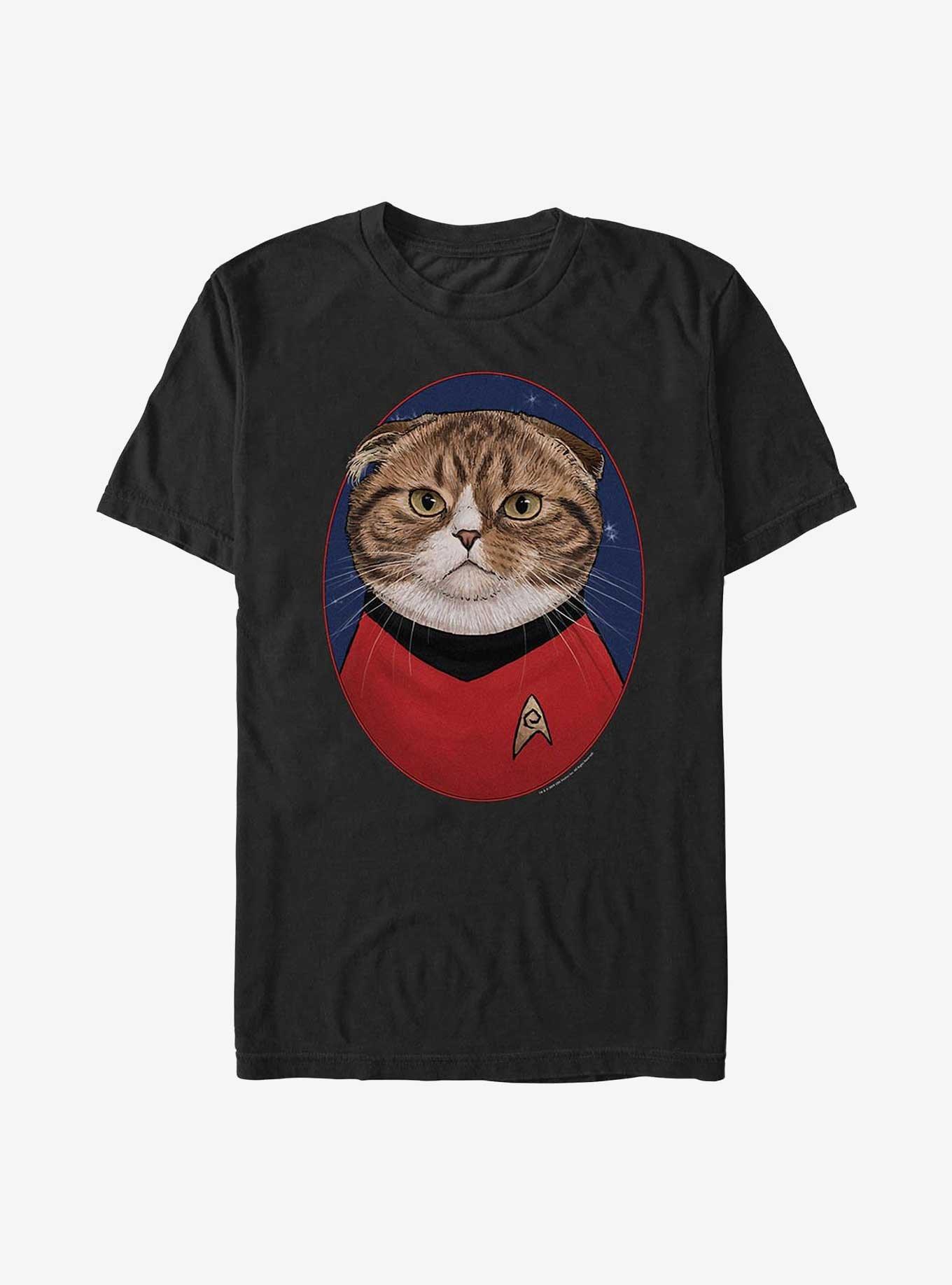 Star Trek Scotty Cat T-Shirt, BLACK, hi-res