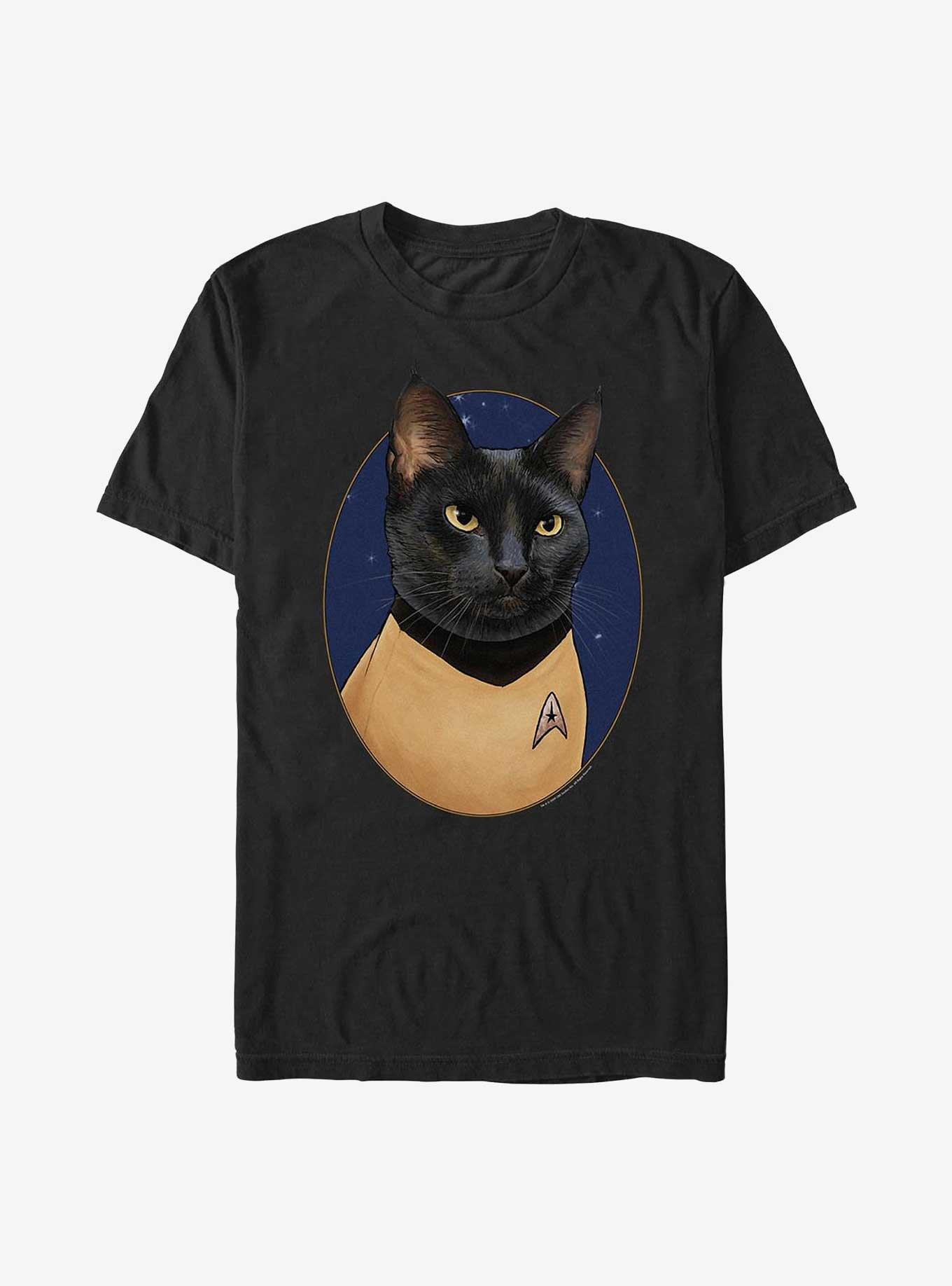 Star Trek Sulu Cat T-Shirt, BLACK, hi-res