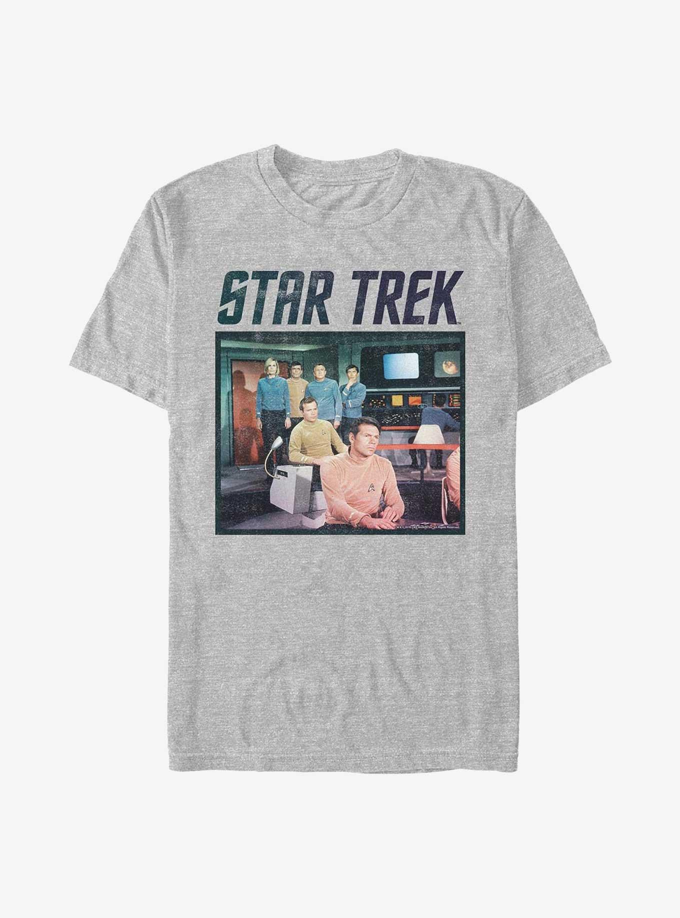 Star Trek Vintage Crew T-Shirt, ATH HTR, hi-res